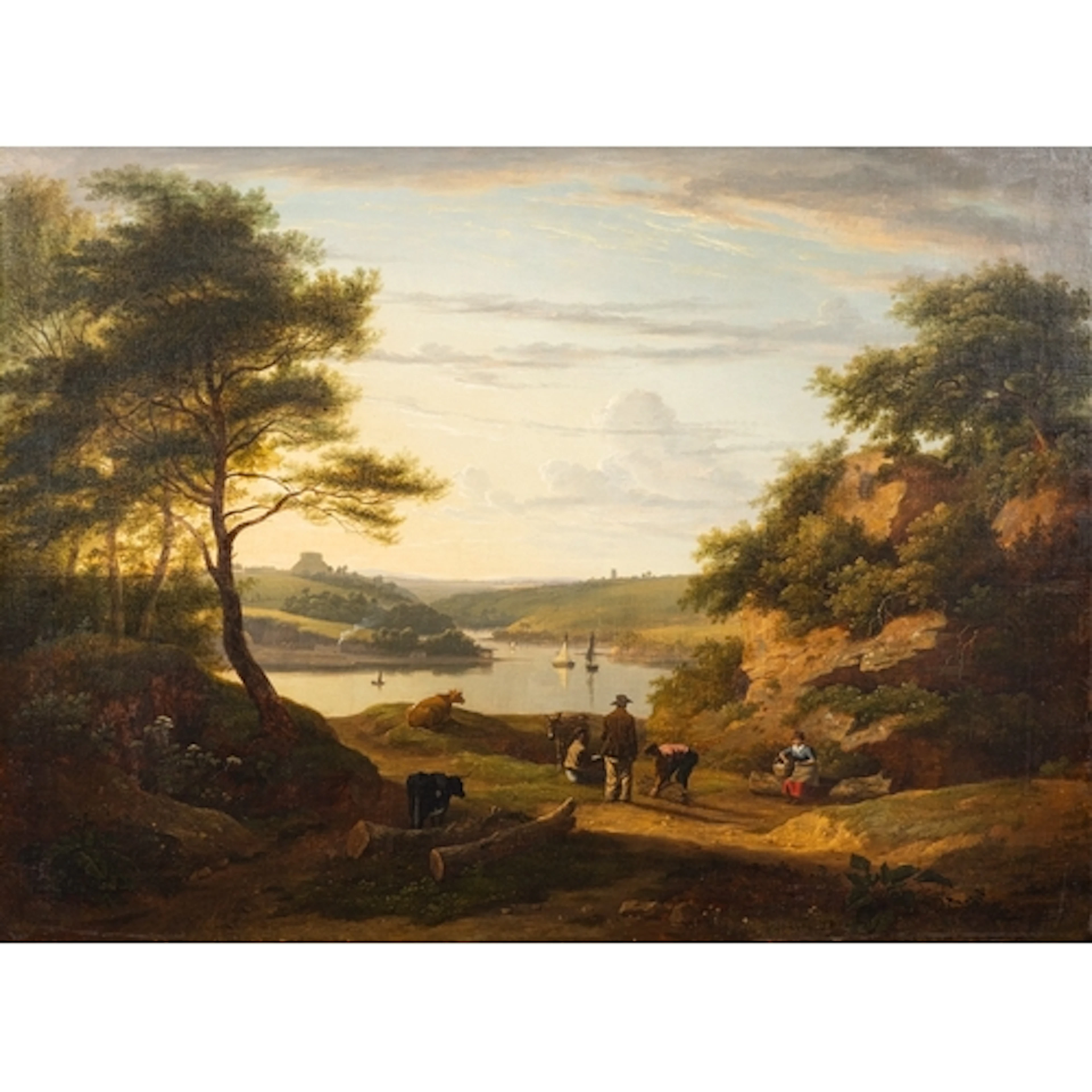 Philip Hutchins Rogers (British, Plymouth, 1794-1853 Lichten...