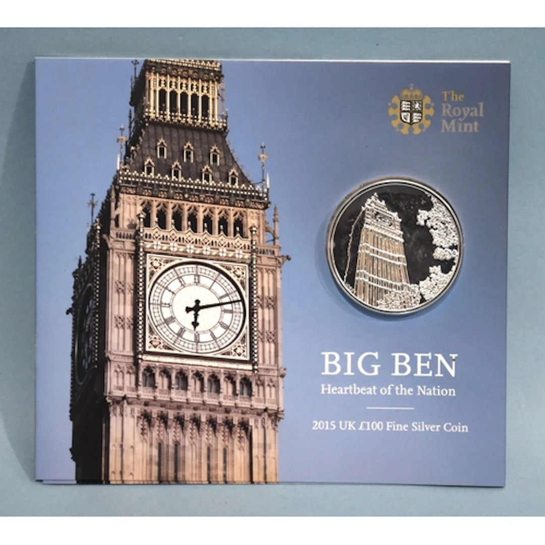 The Royal Mint, 2015 Big Ben, Heartbeat of the Nation UK &po...