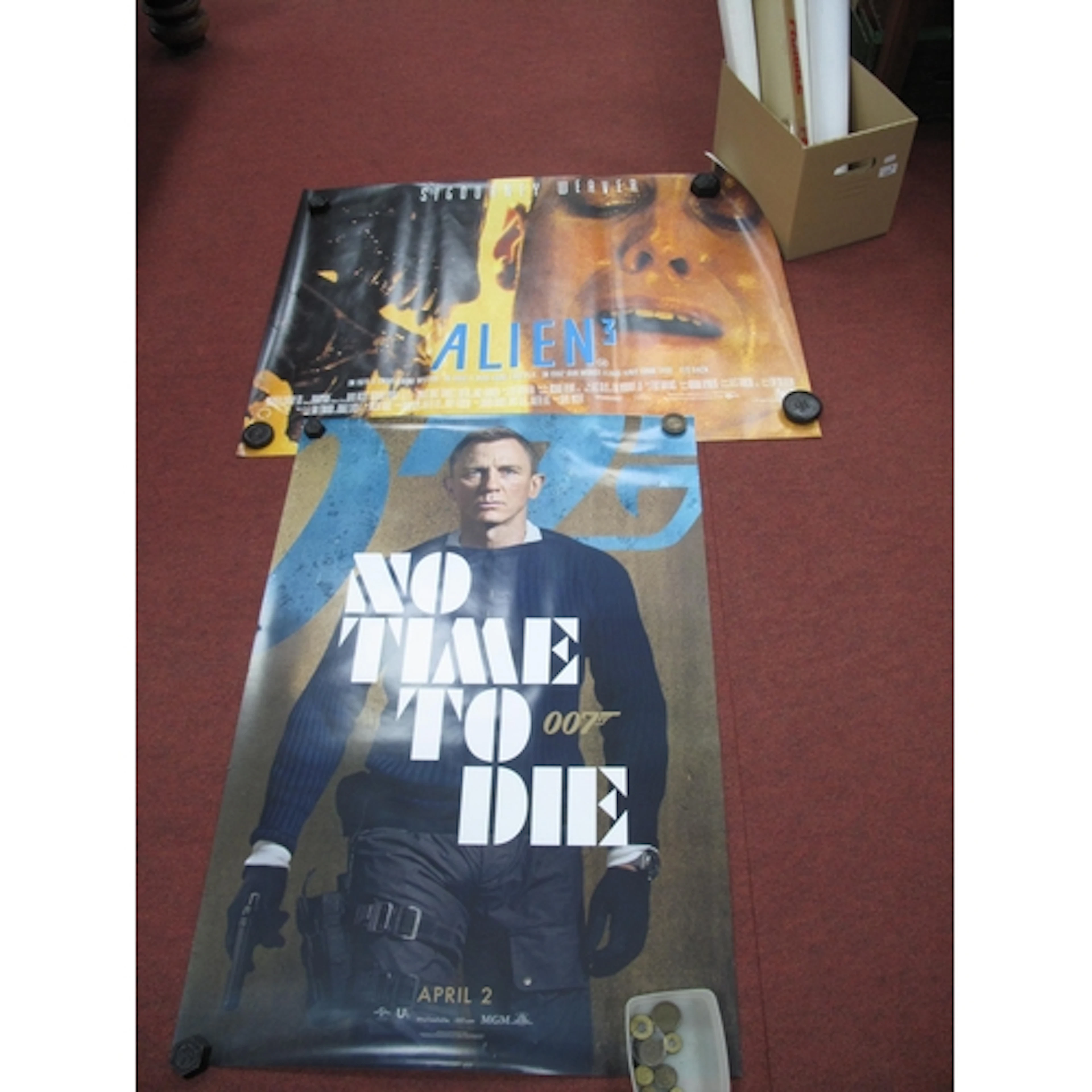 Film Posters to Include Quads - Alien 3 Starring Sigourney W...