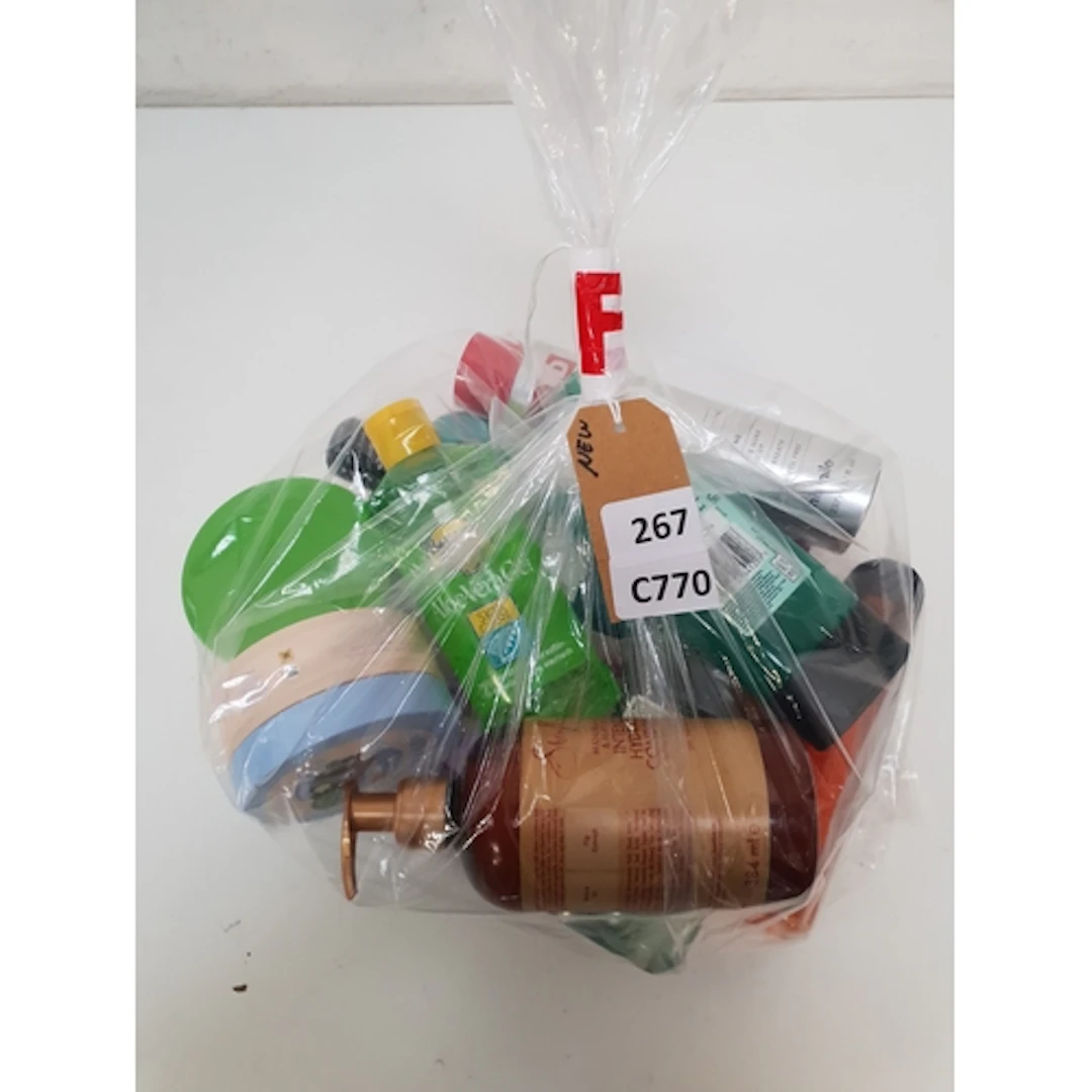 ONE BAG OF NEW AND USED COSMETICS including Nivea and L'Ore...