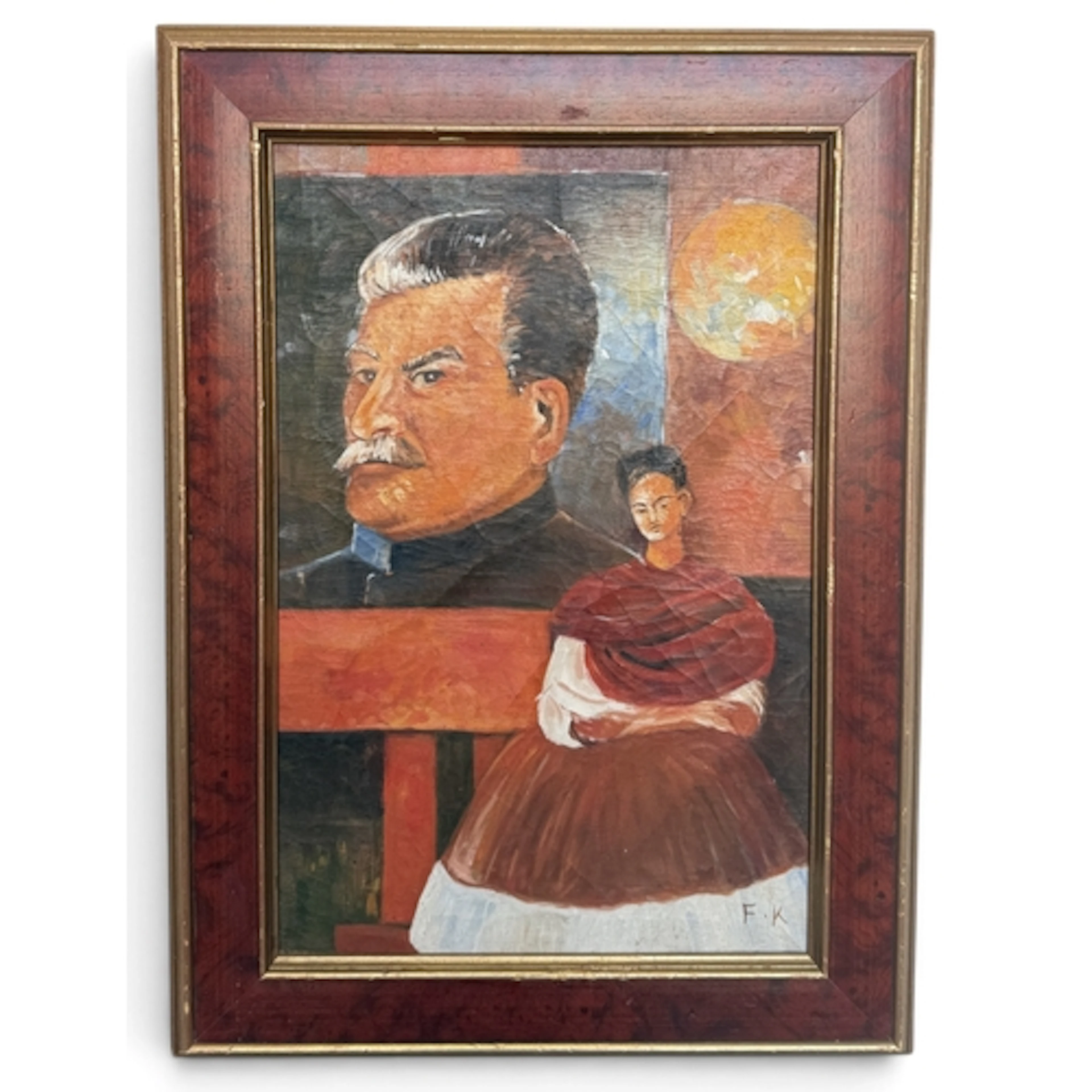 AFTER FRIDA KAHLO (MEXICAN, 1907-1954): 'SELF PORTRAIT WITH ...