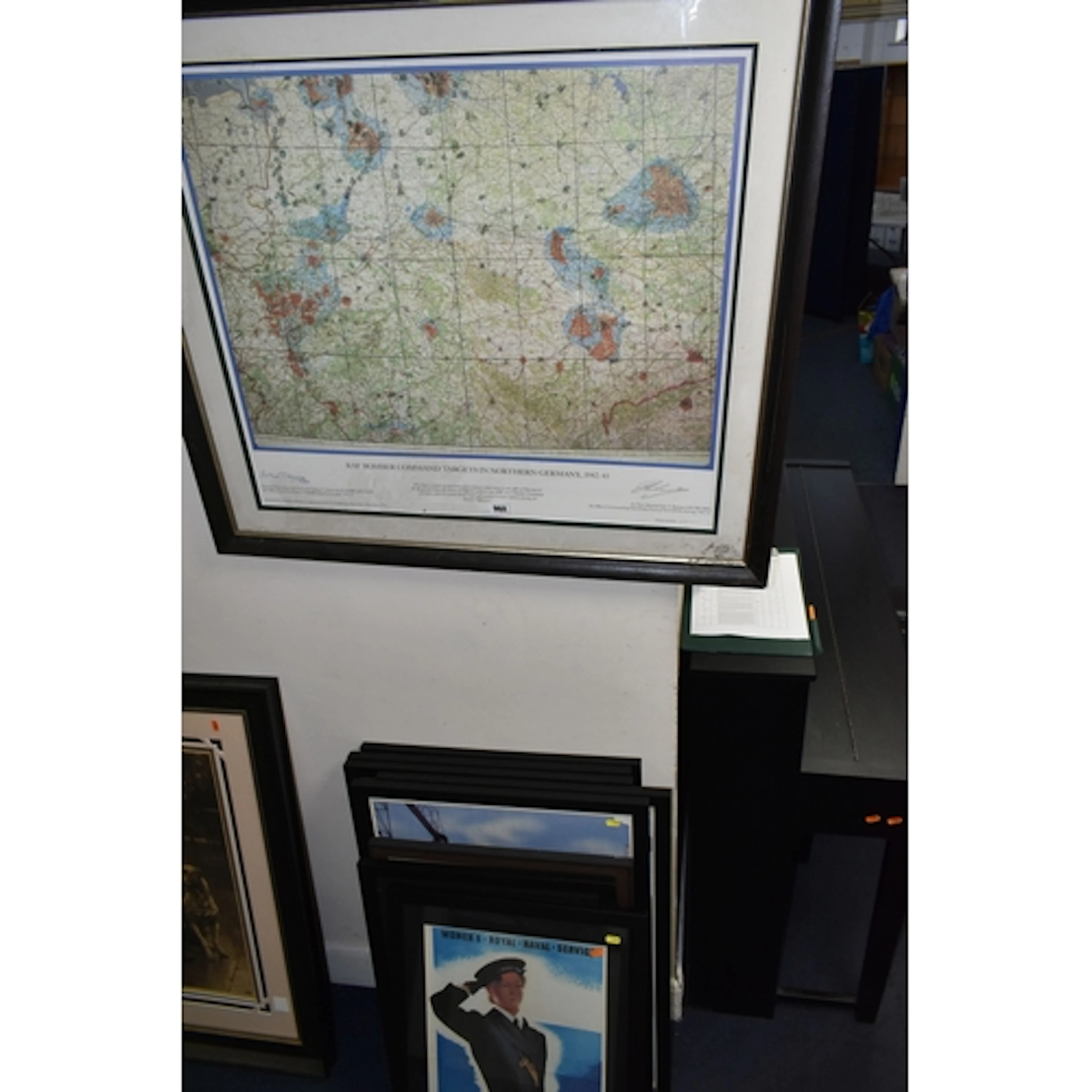 FRAMED REPRODUCTION BRITISH WWII PROPAGANDA POSTERS, to incl...