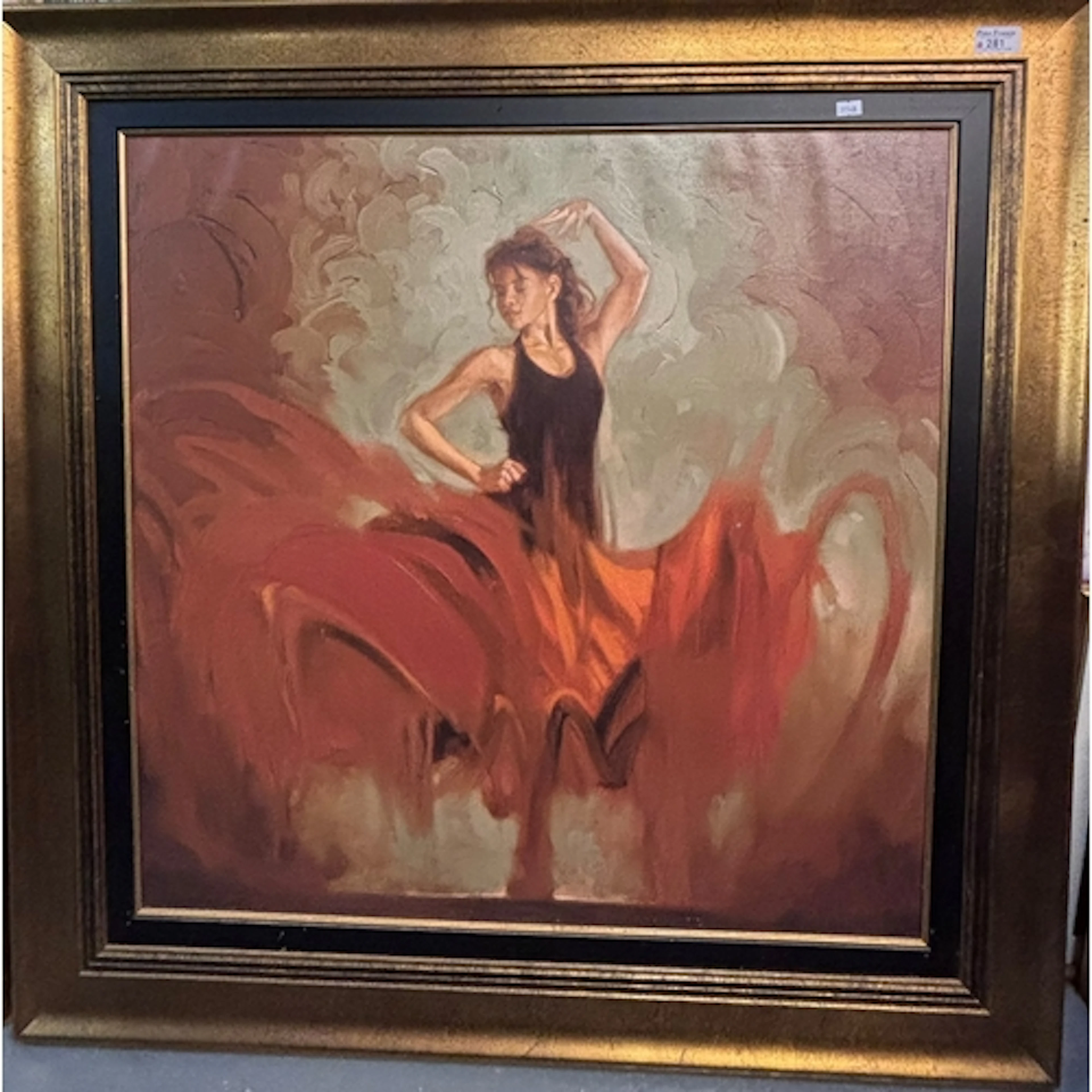 After Mark Spain, 'Crescendo No 1' (Flamenco Dancer). Giclee...