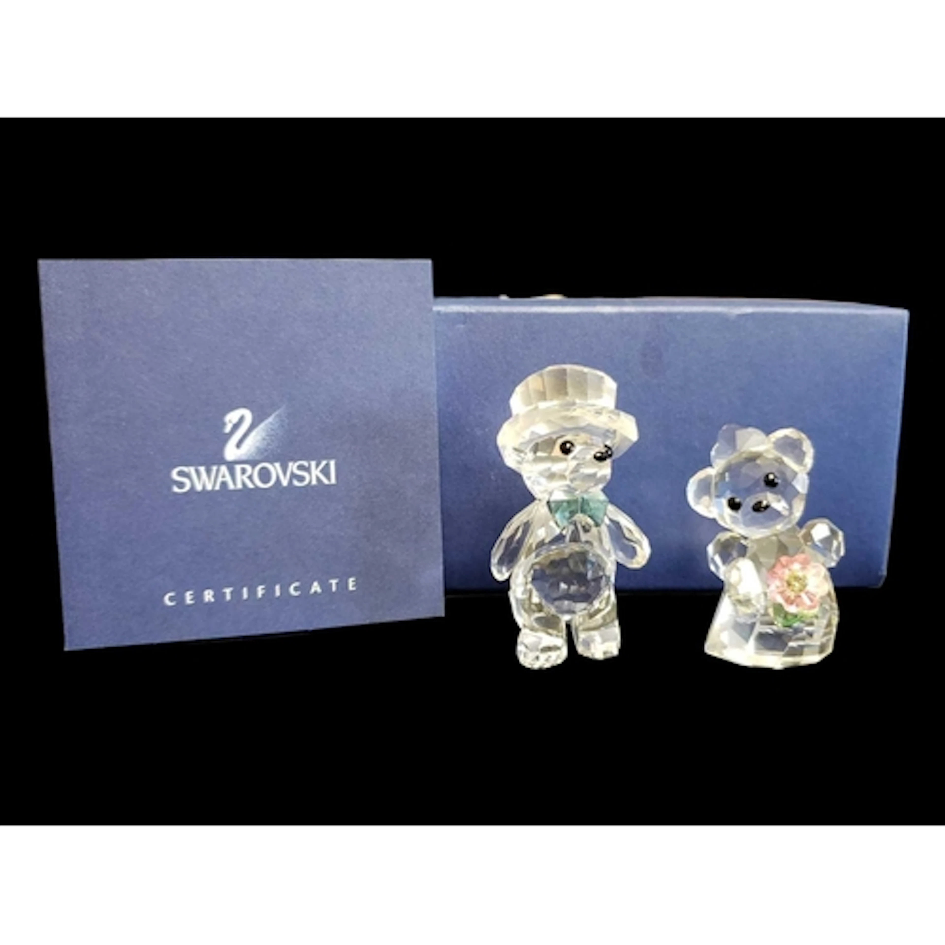Swarovski - Boxed 21st century crystal glass Kris Bear You &...