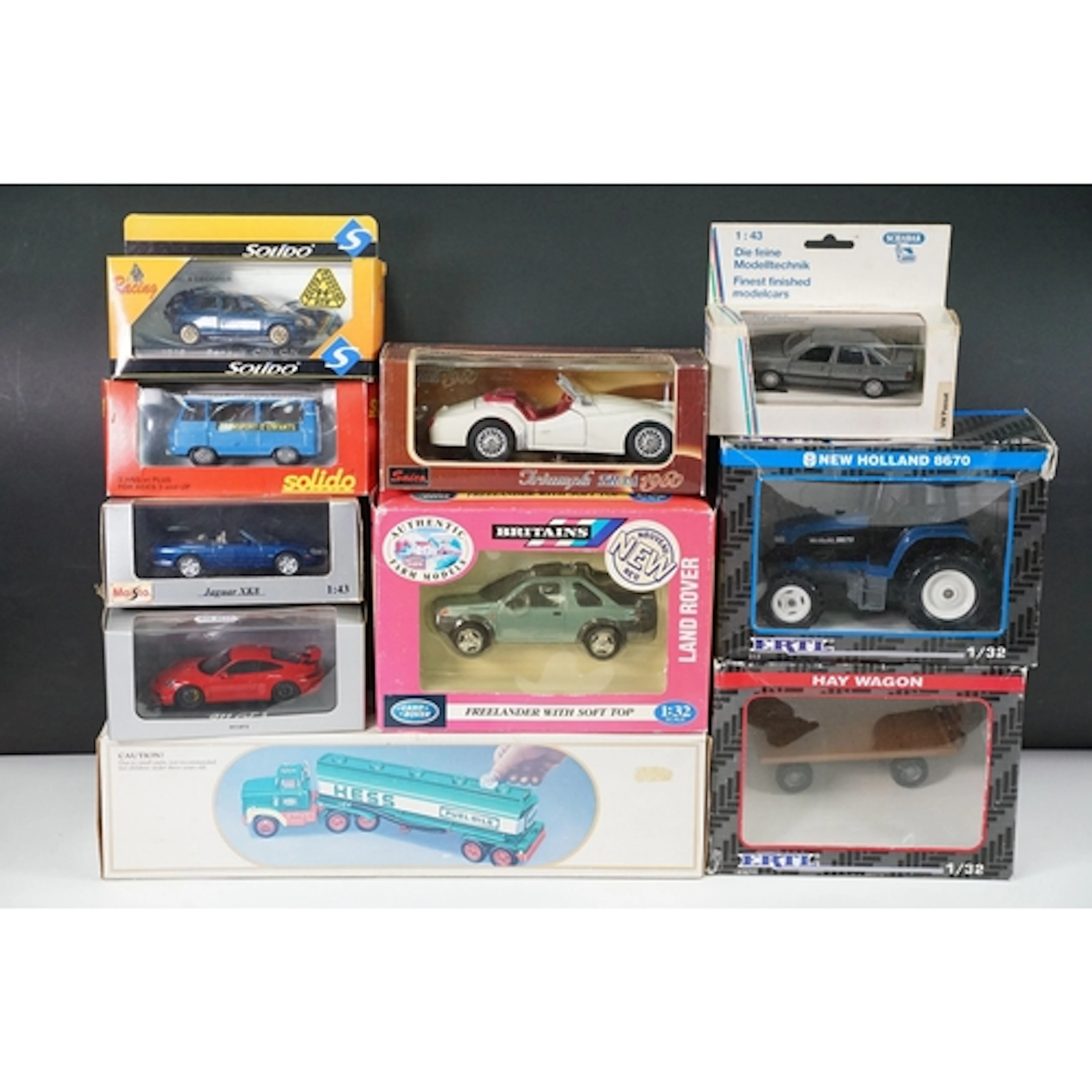 10 Boxed diecast models to include Pauls Model Art Minichamp...