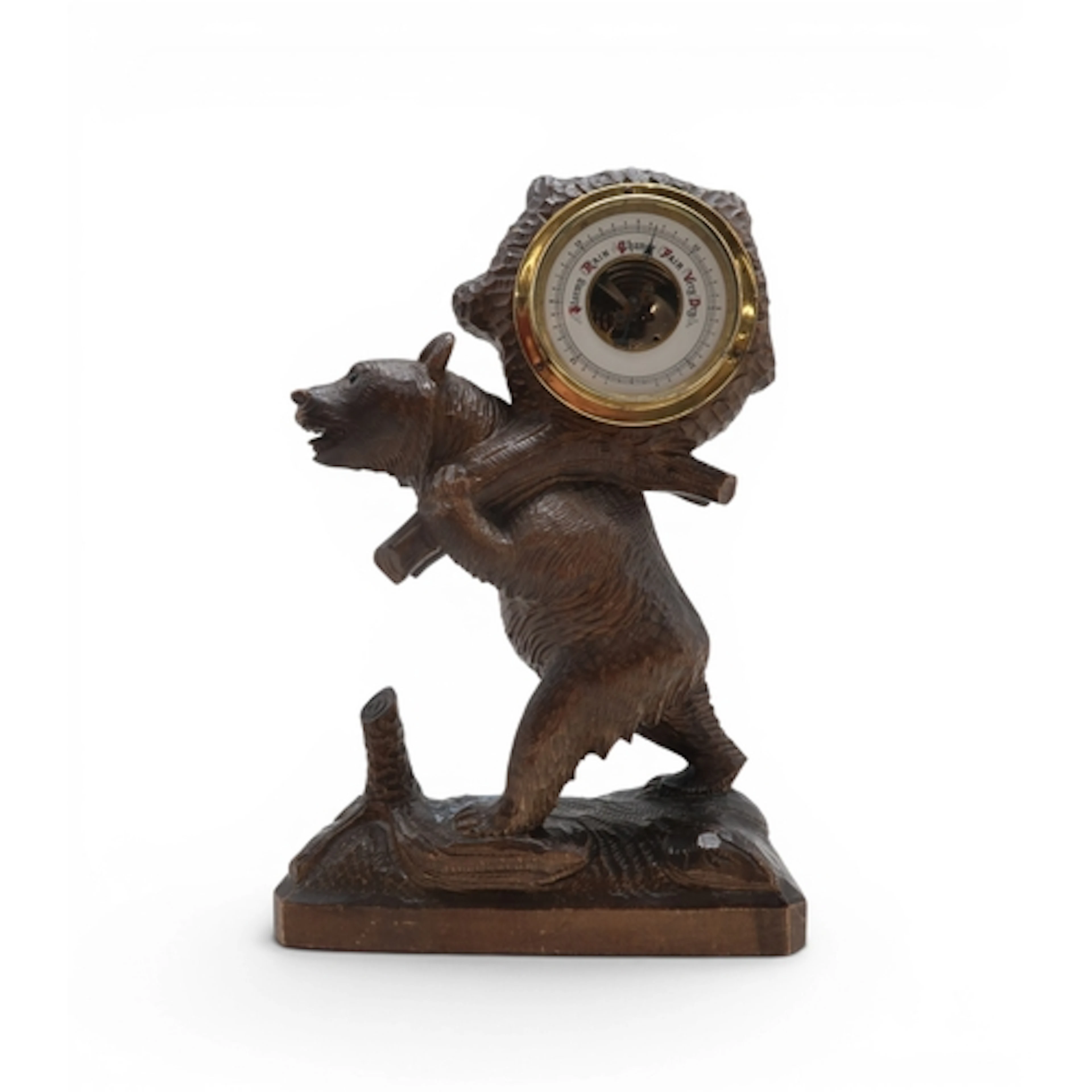 A Black Forest bear barometer