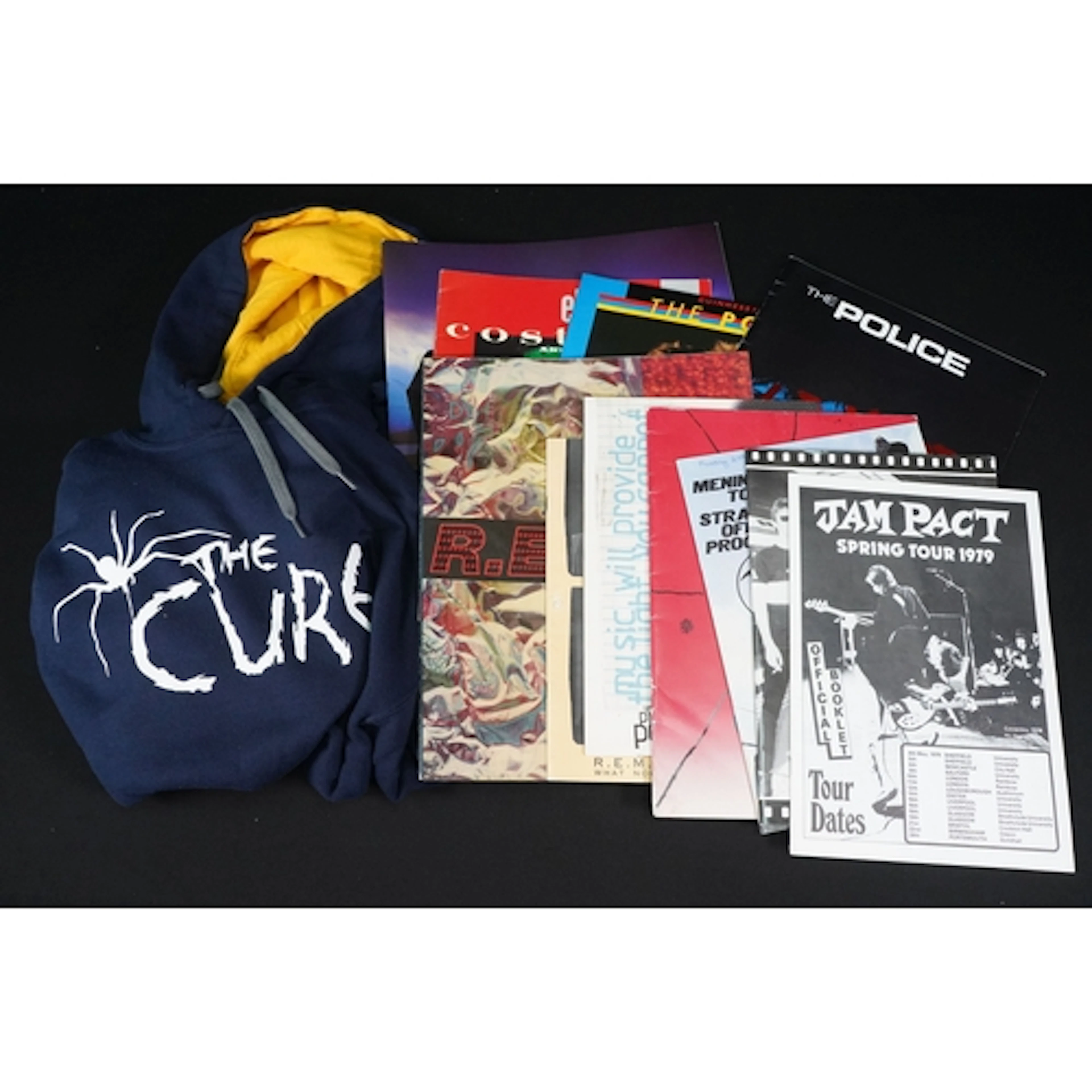 Memorabilia - 11 Punk / New Wave / Alt programmes and 1 hood...