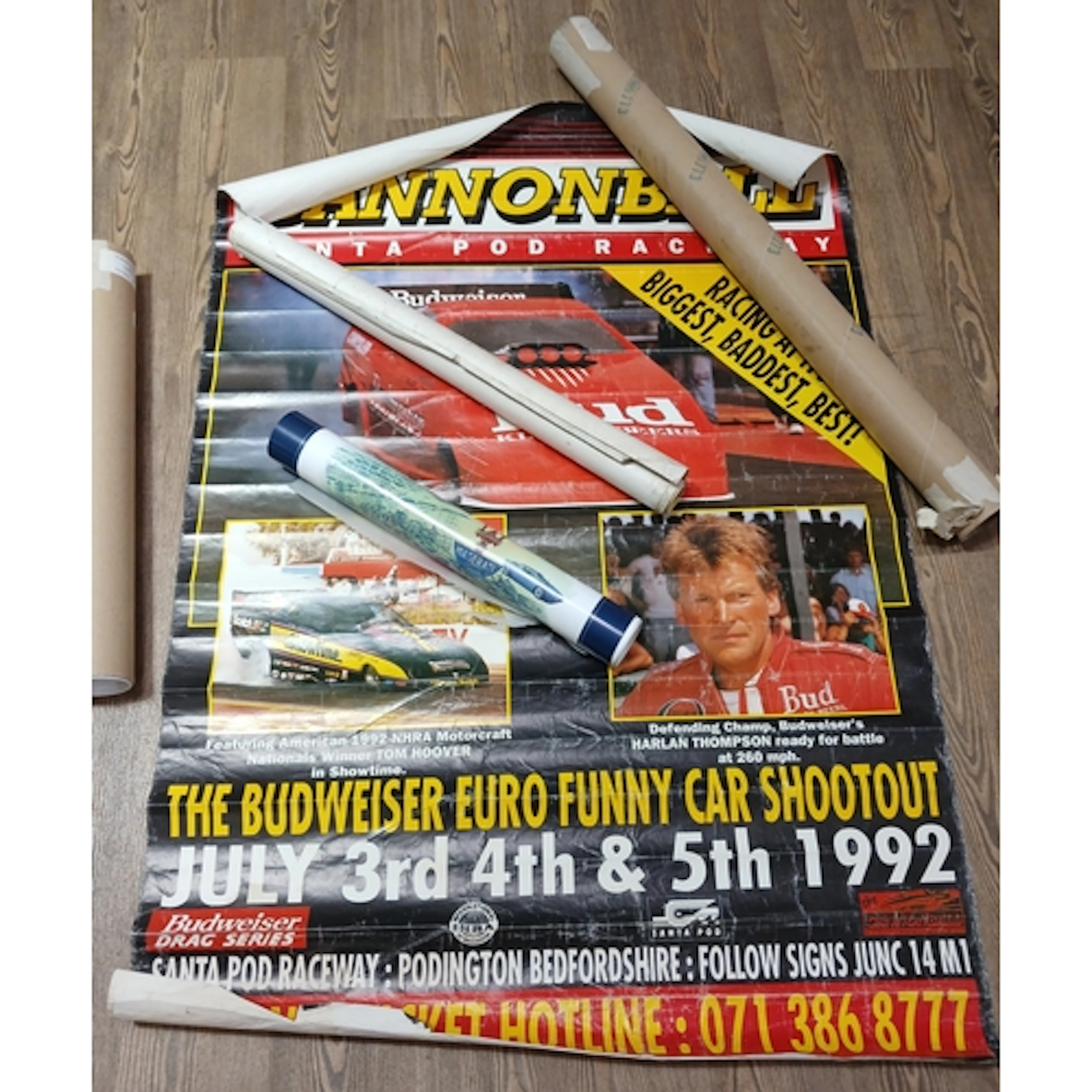 Assorted posters comprising Ford Zodiac, Ford Cortina, MGA a...