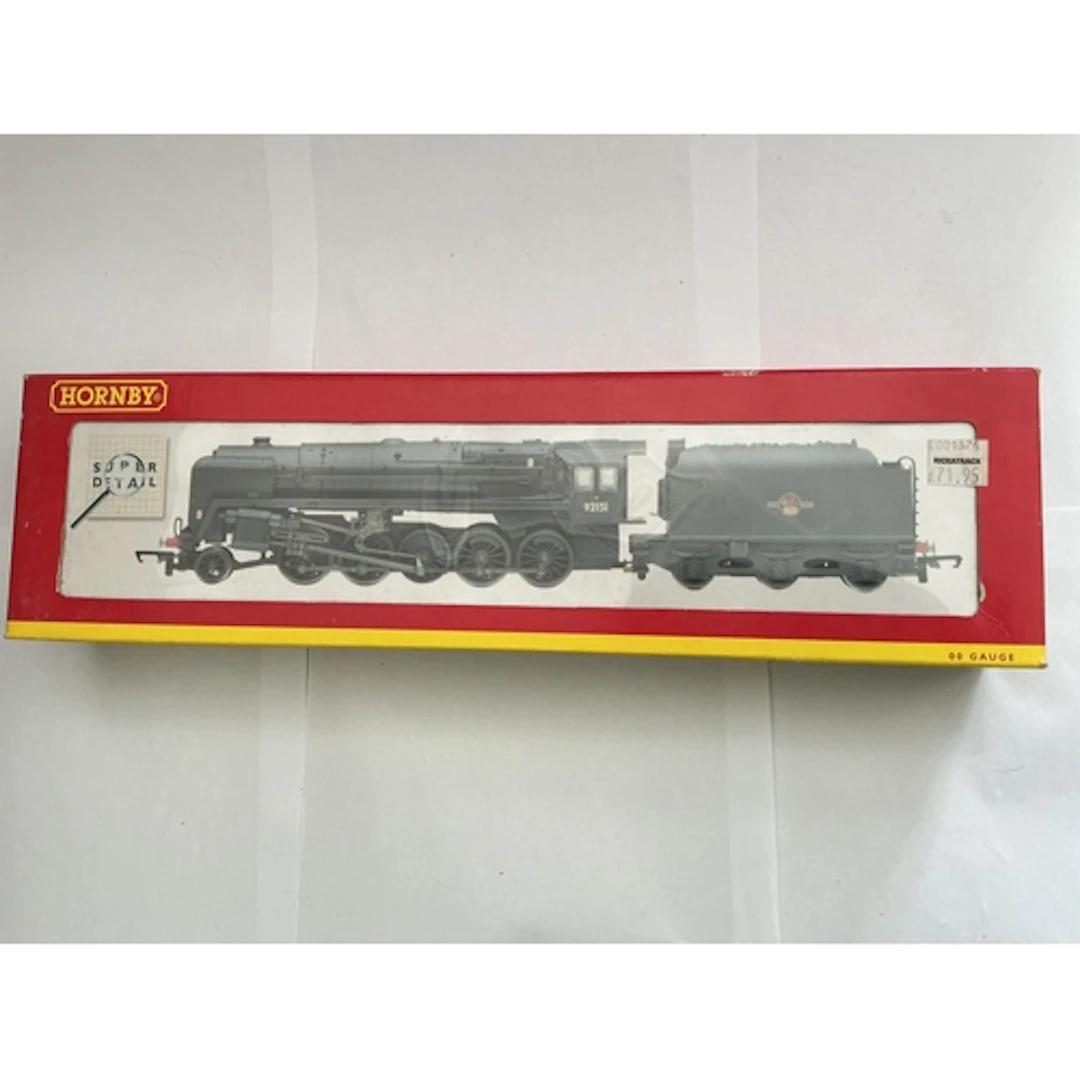 A Boxed Hornby Super Detail Class 9F 00 Gauge Locomotive. #R...