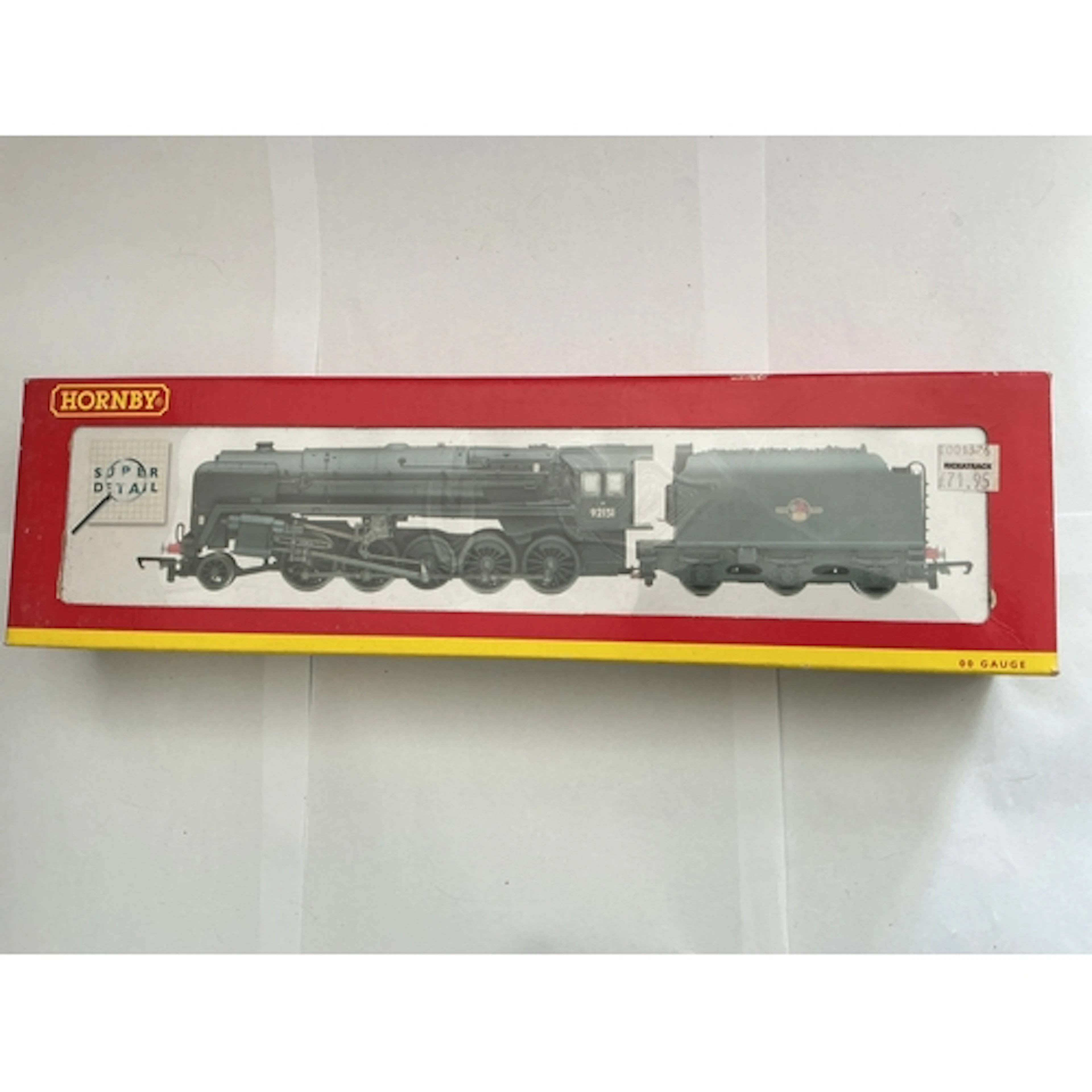A Boxed Hornby Super Detail Class 9F 00 Gauge Locomotive. #R...