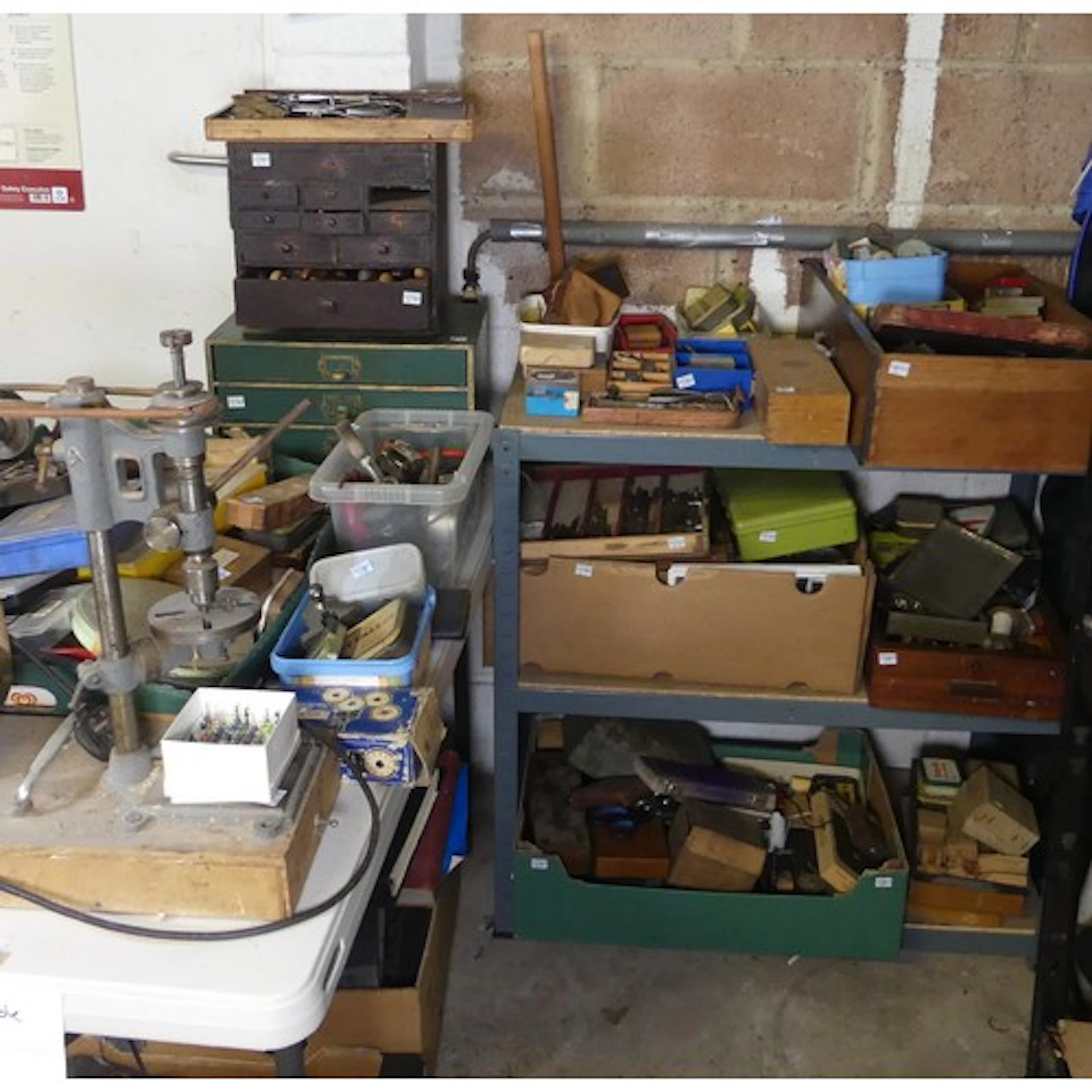 A very large collection of Watchmakers / Horologists Tools a...