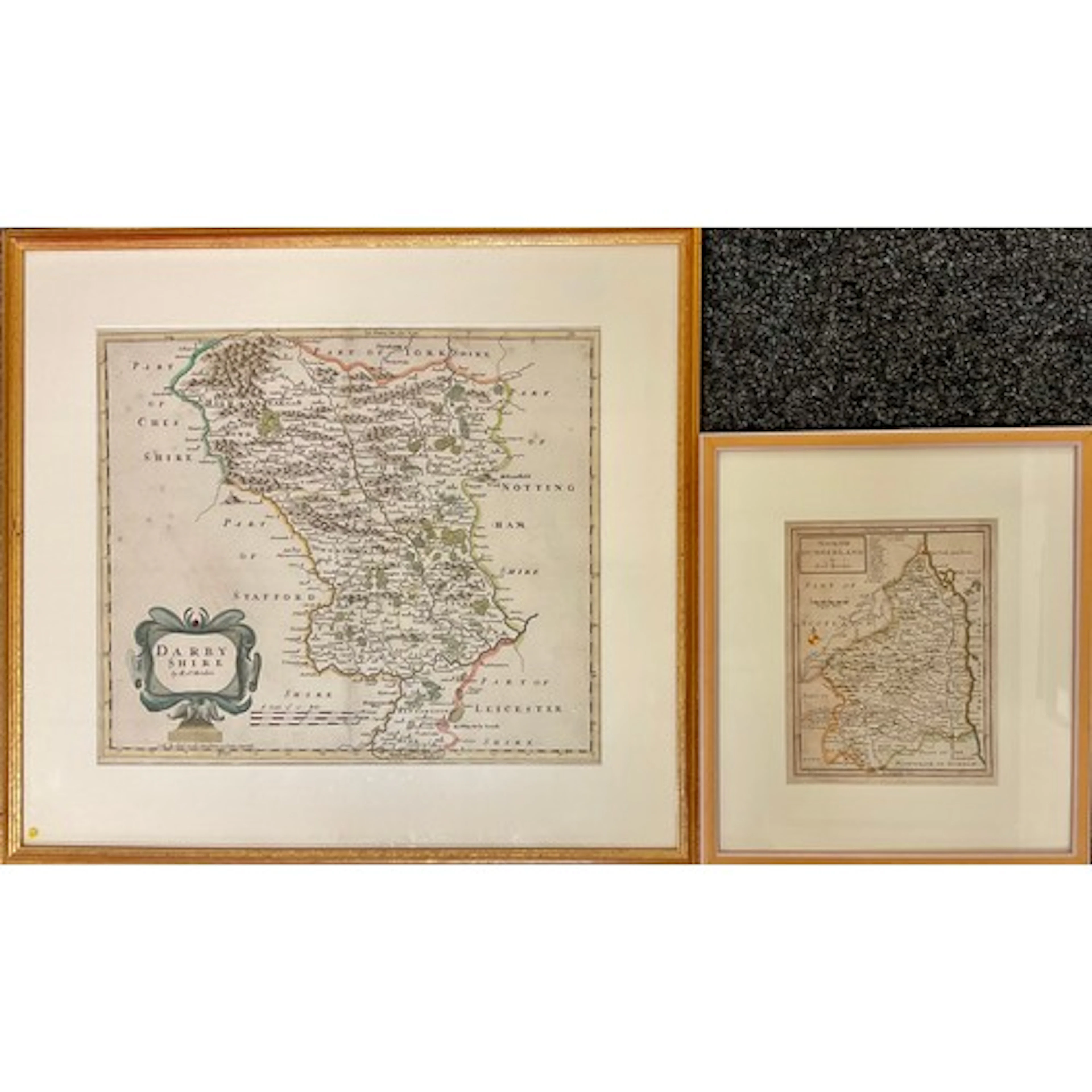 Maps - Robert Morden (c. 1650-1703), Darbyshire, map of Derb...