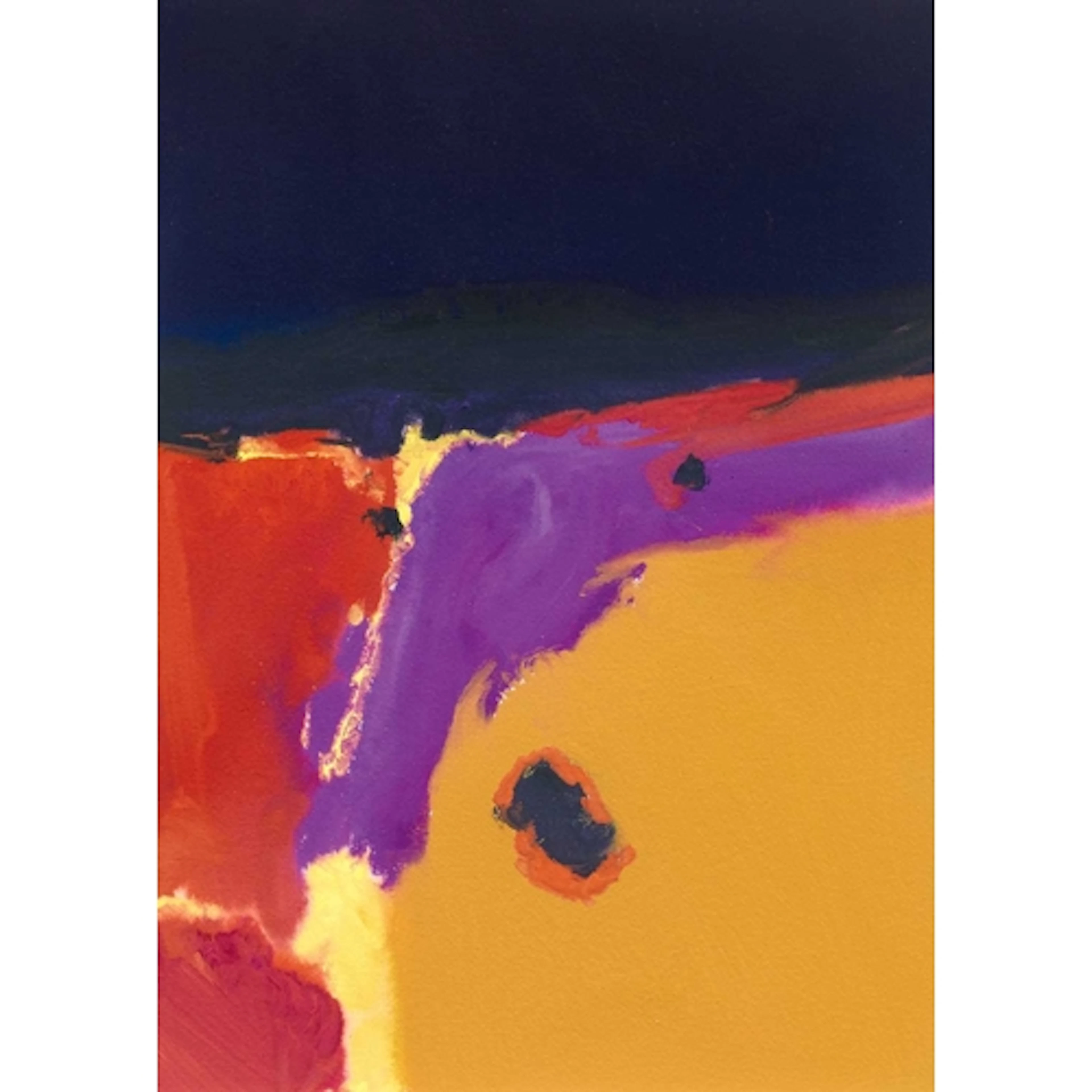 § John MILLER (1931-2002) Autumn Landscape Gouache, stamp si...