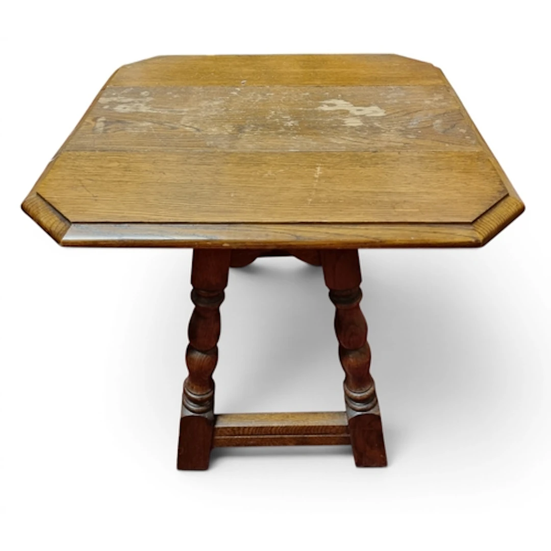 A 20th Century miniature Dropleaf Table. D 59 x H 44 cm appr...