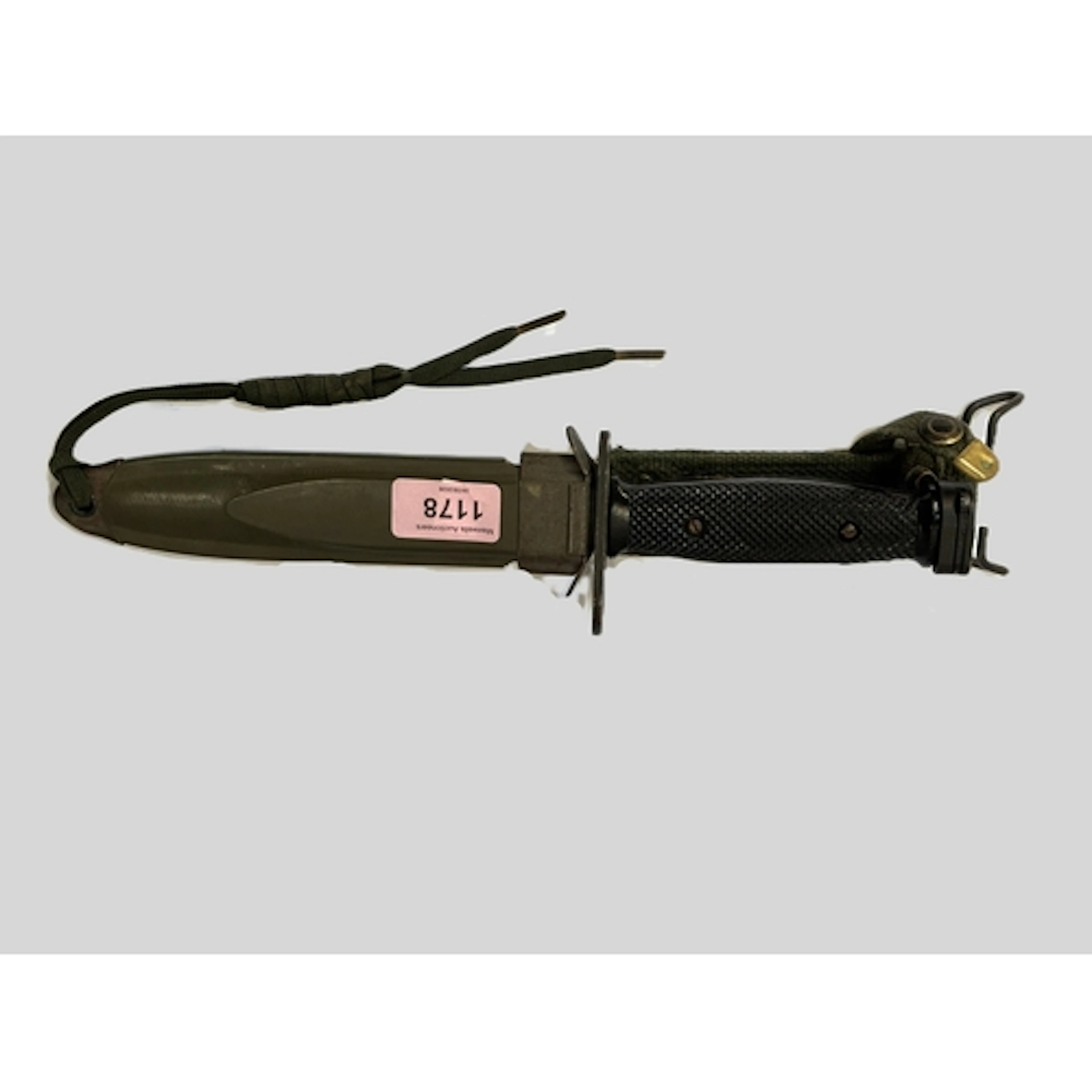 A U.S Military M7 bayonet Vietnam war period with a U.S M8A1...