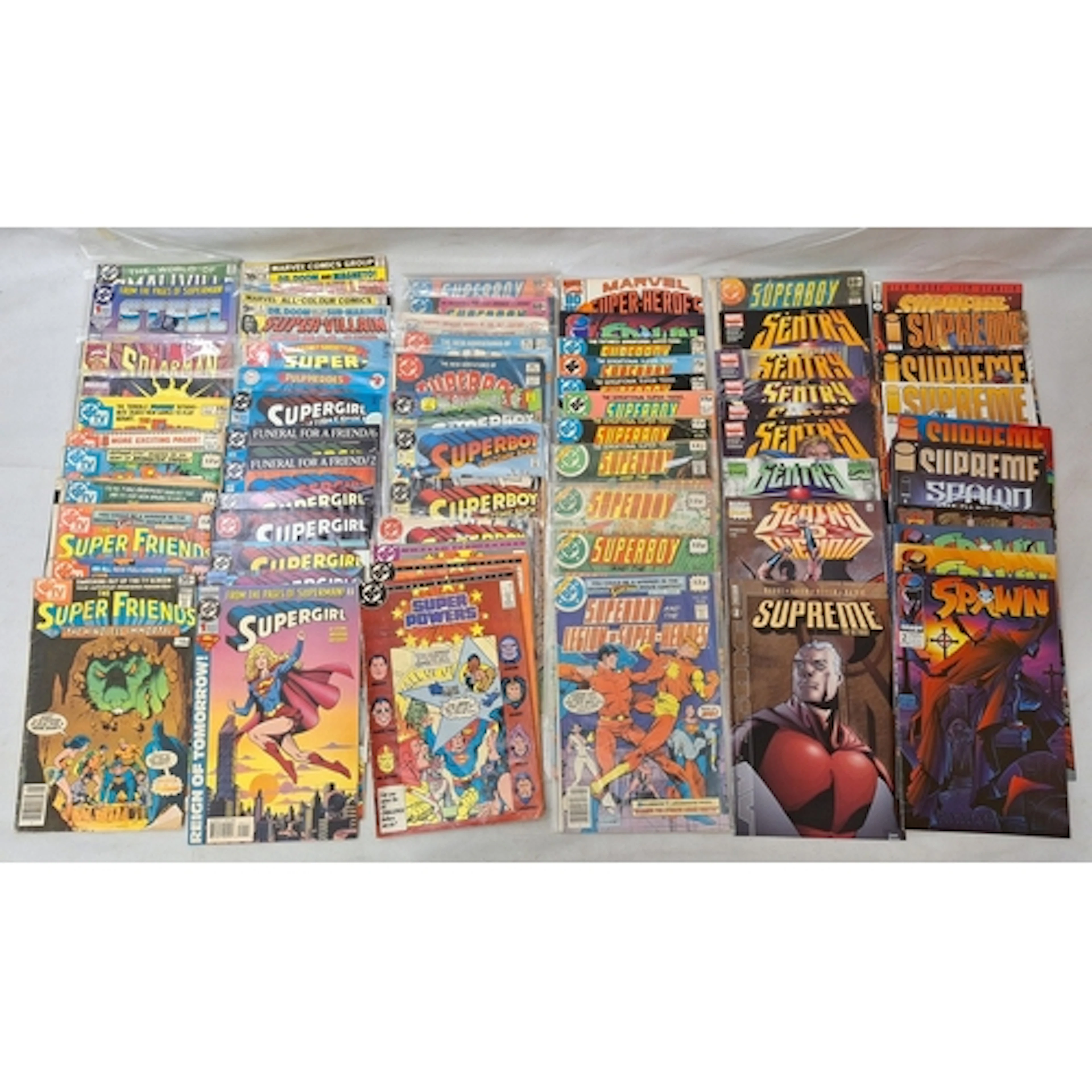 60+ comics, mostly from the 1970s, 1980s and 190s, including...