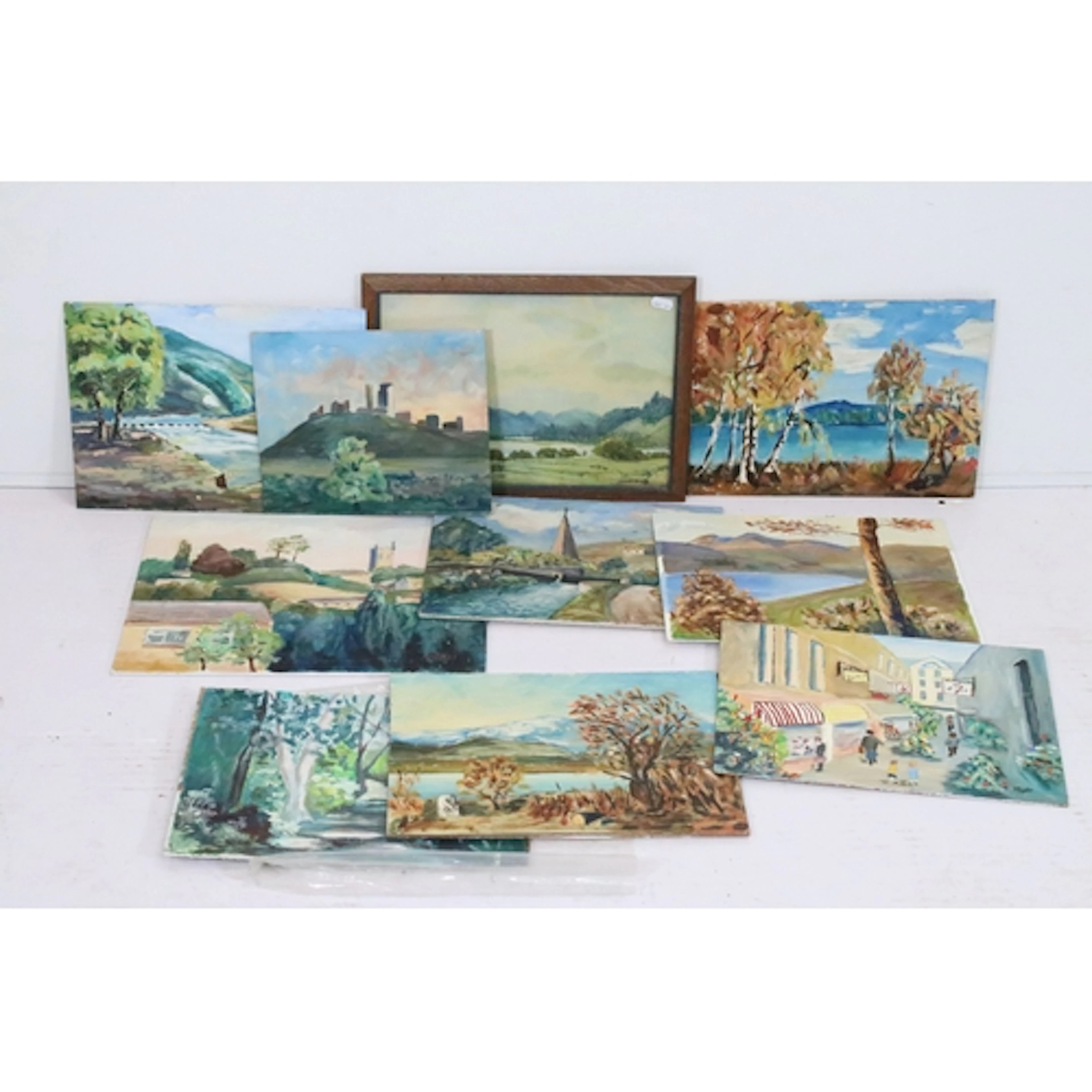 20th century English school, a collection of mainly landscap...