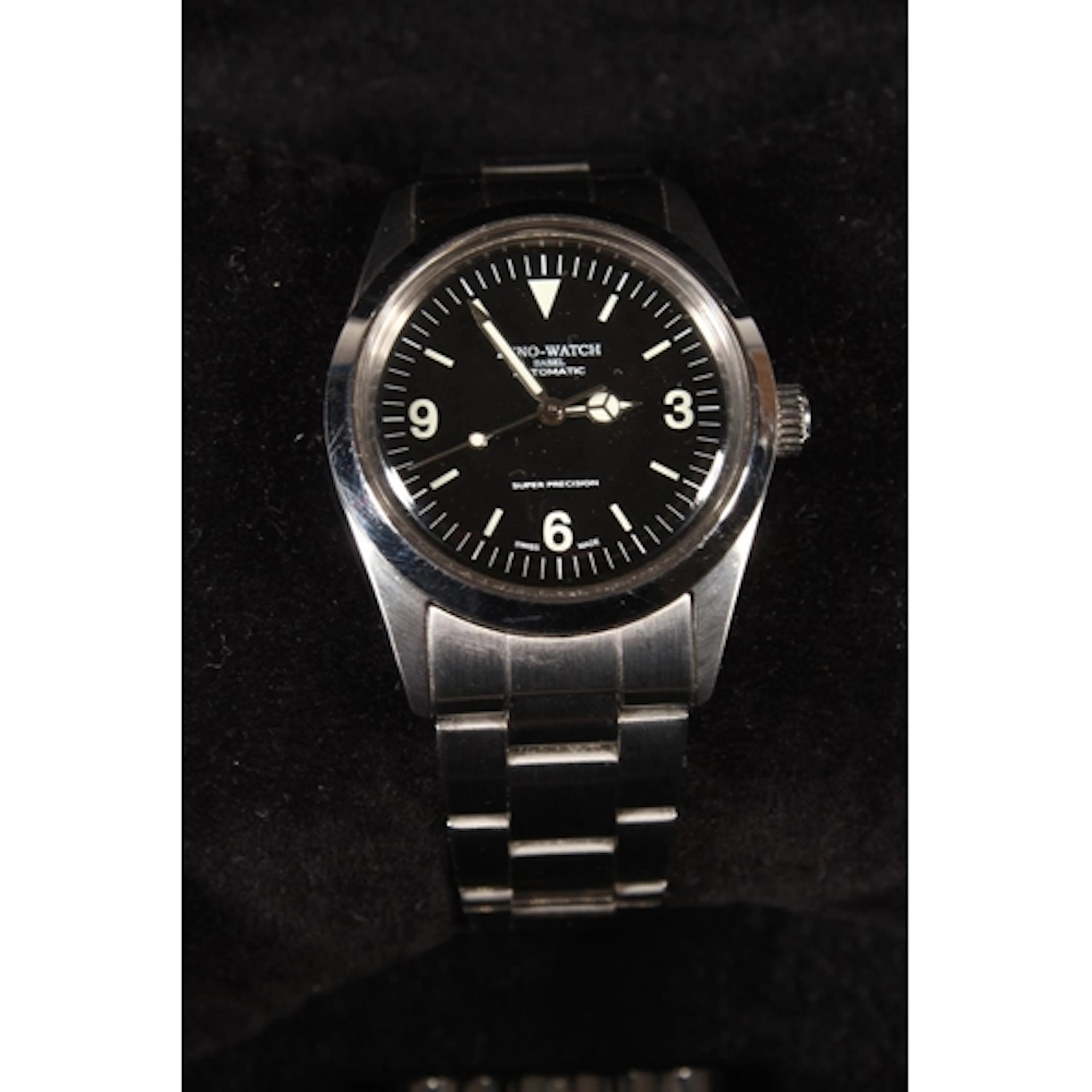 Zeno-Watch of Basel automatic gents pilots style wristwatch,...