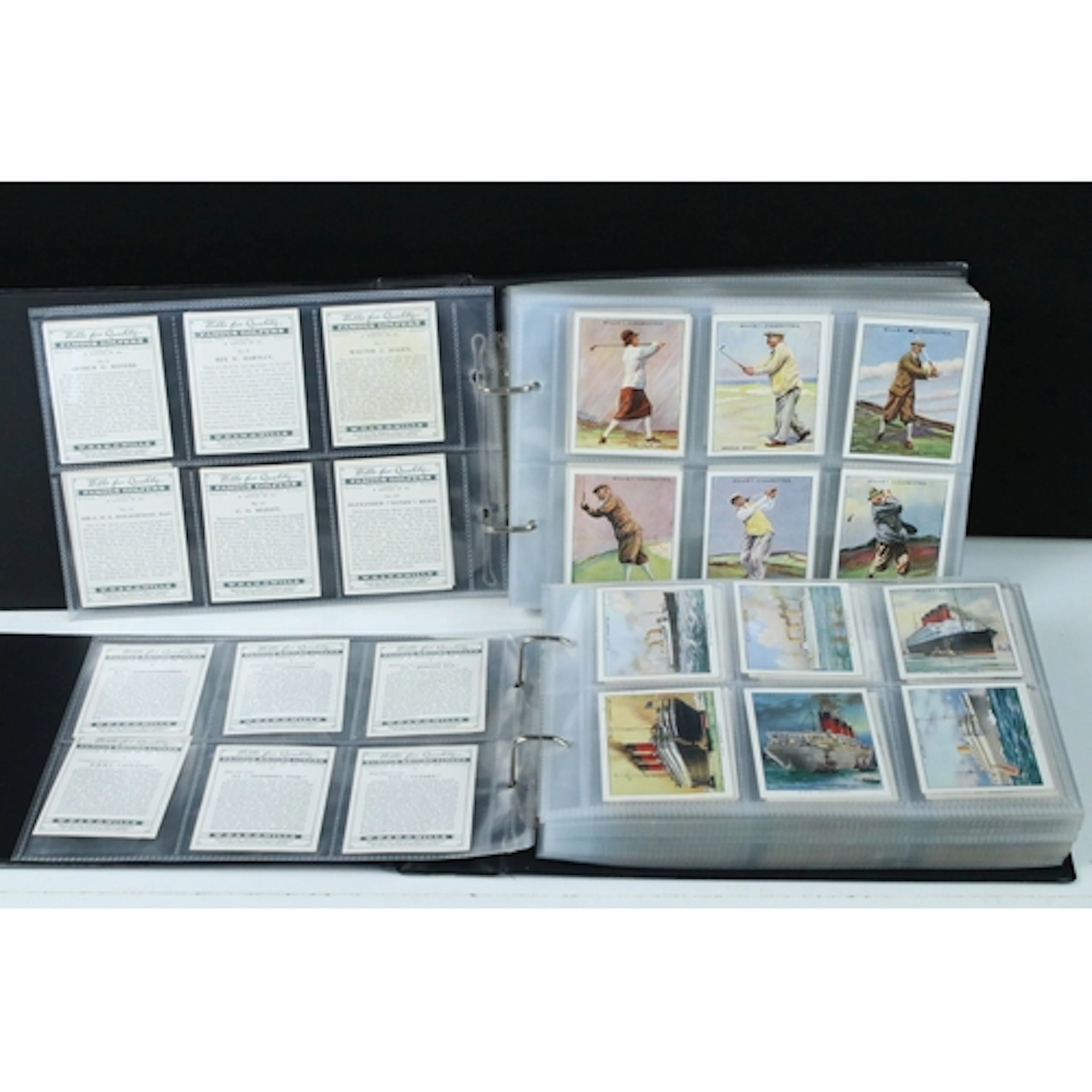 Cigarette Cards - A large collection of Large & Medium cigar...