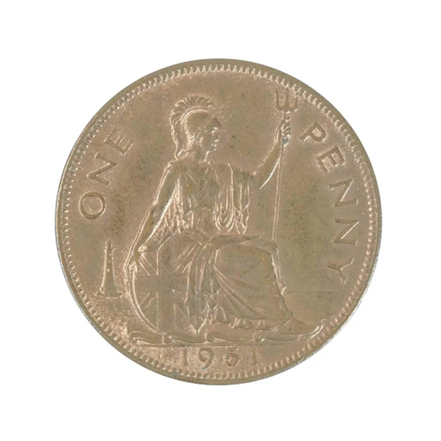 Great Britain 1951 Penny E/EF. A 1951 penny in extremely fin...