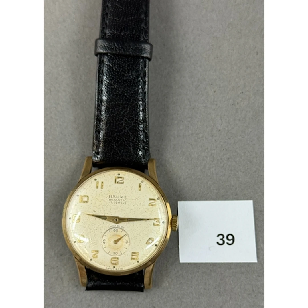 Watches: The DH Collection part 1- Baume Bimatic 9ct Gold ca...