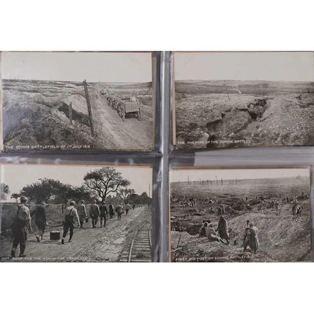 German Military Interest World War I photographic postcards ...