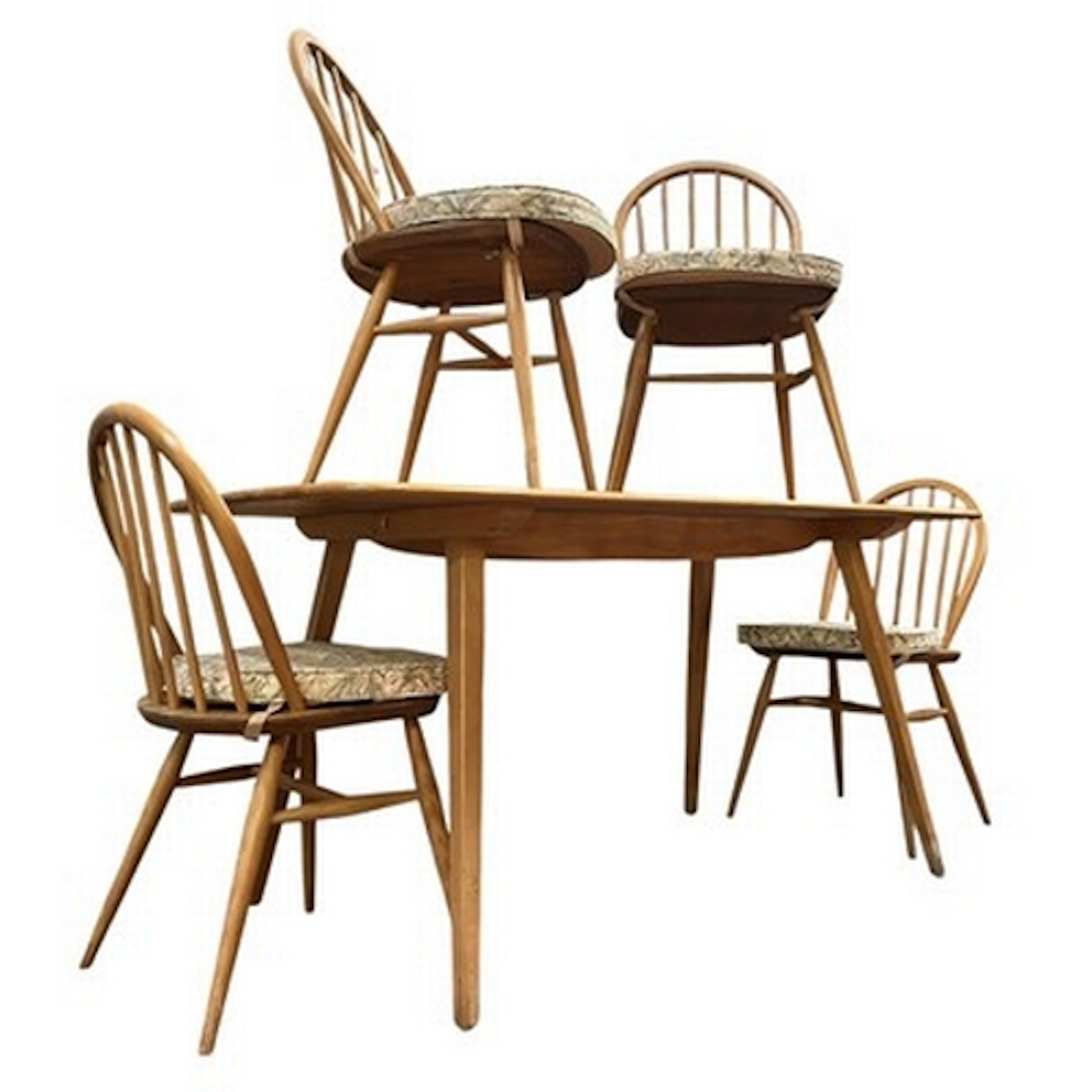 Ercol Furniture - Model 382 - a retro mid century beech and ...