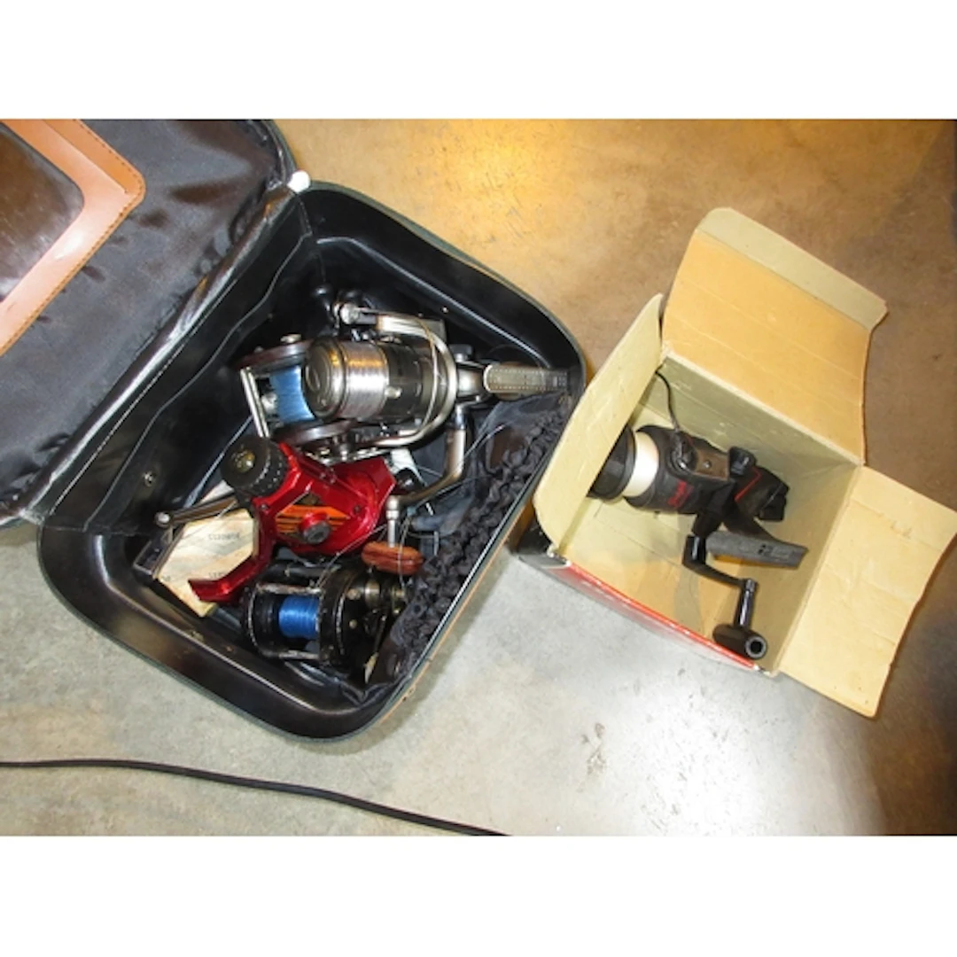 Five Spinning Reels