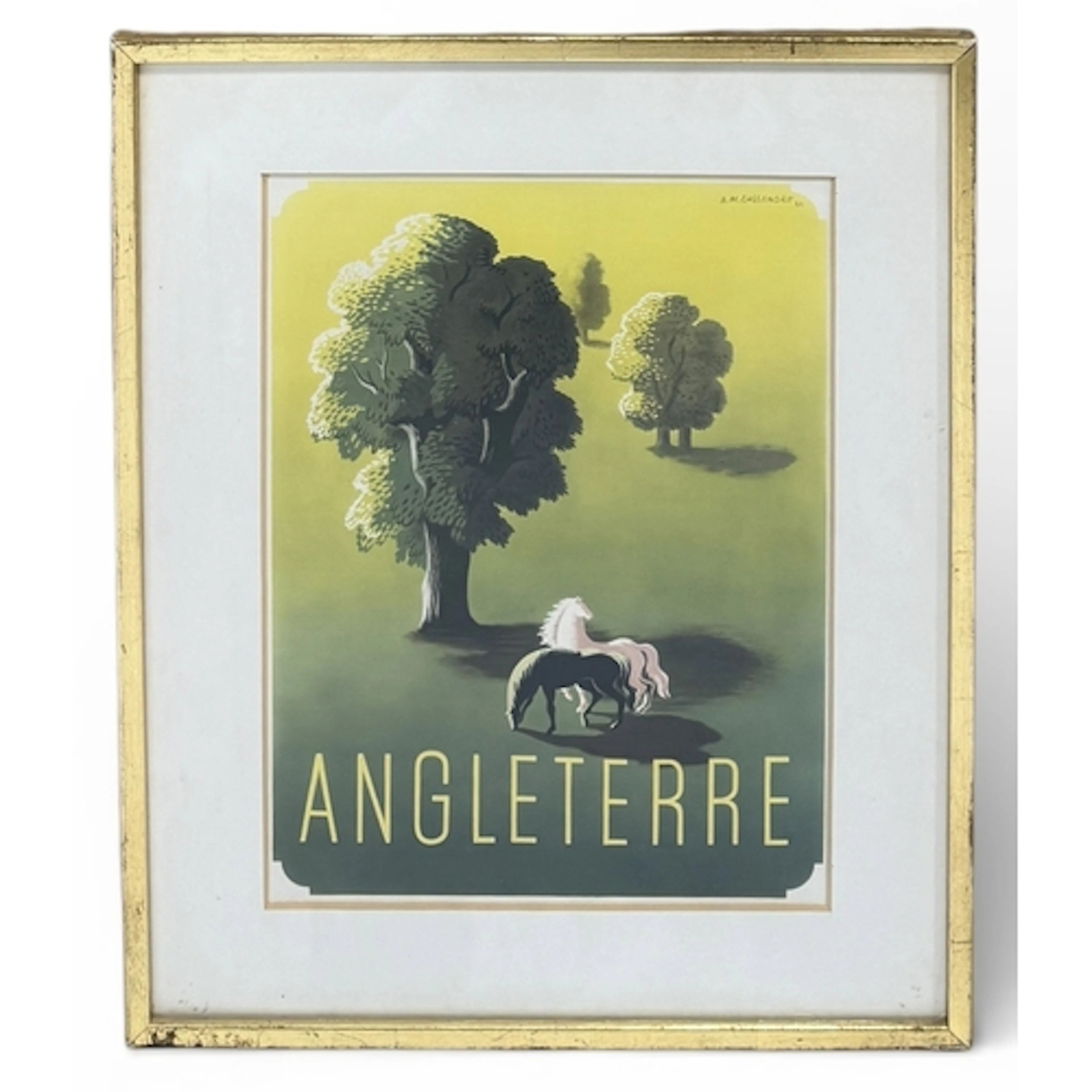 ADOLPHE JEAN-MARIE MOURON (FRENCH 1901-1968): A LITHOGRAPH O...