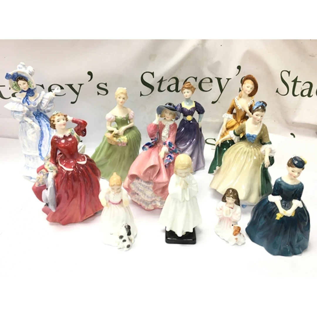 collection features vintage fine bone china and porcelain pi...