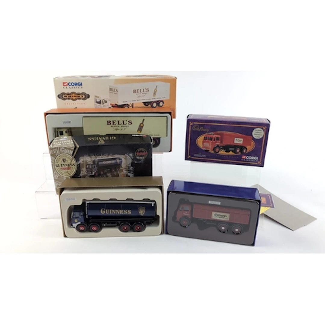 A group of 3 x Corgi Classics die-cast commercial vehicles, ...