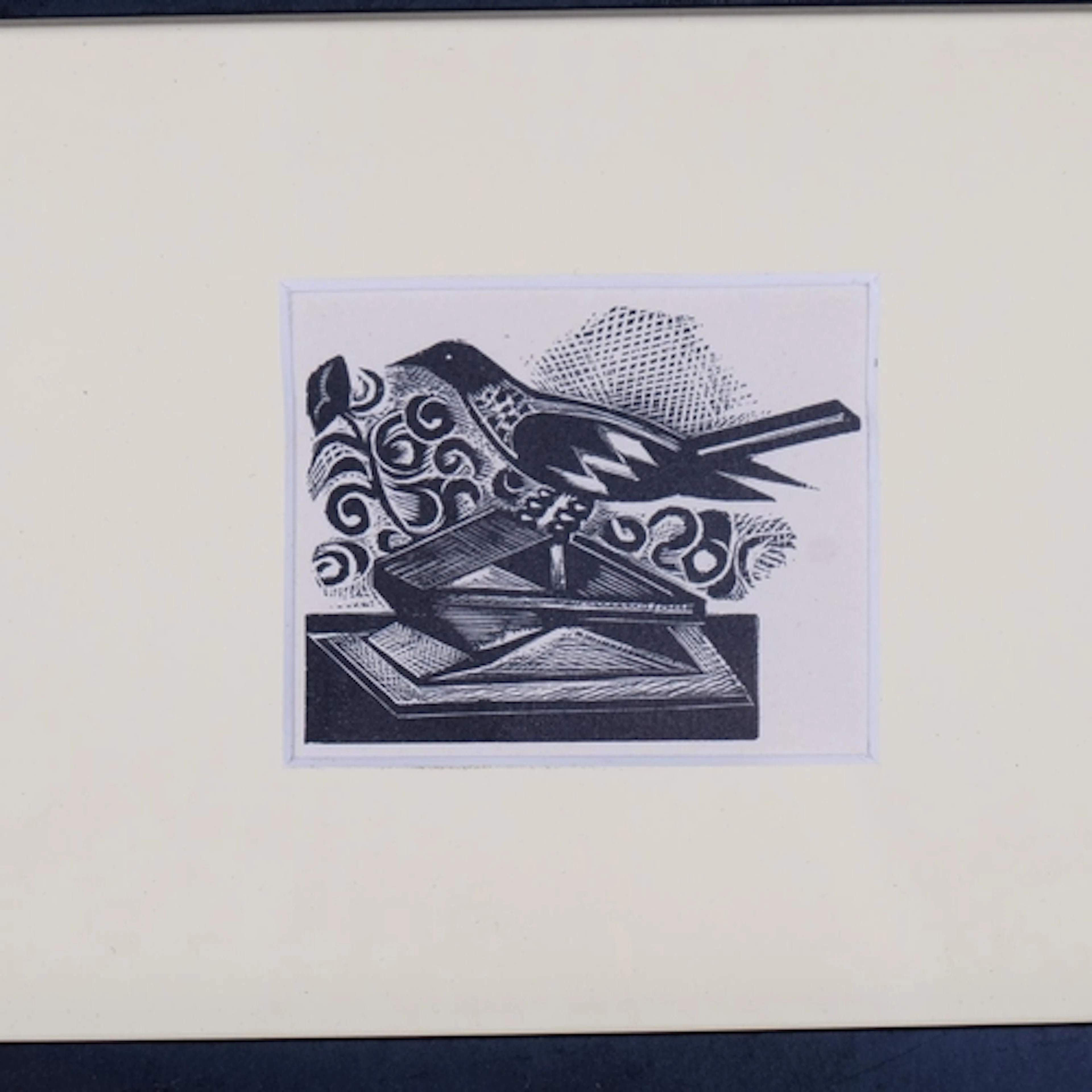 Paul Nash (1889-1946), wood engraving on paper, Frontispiece...