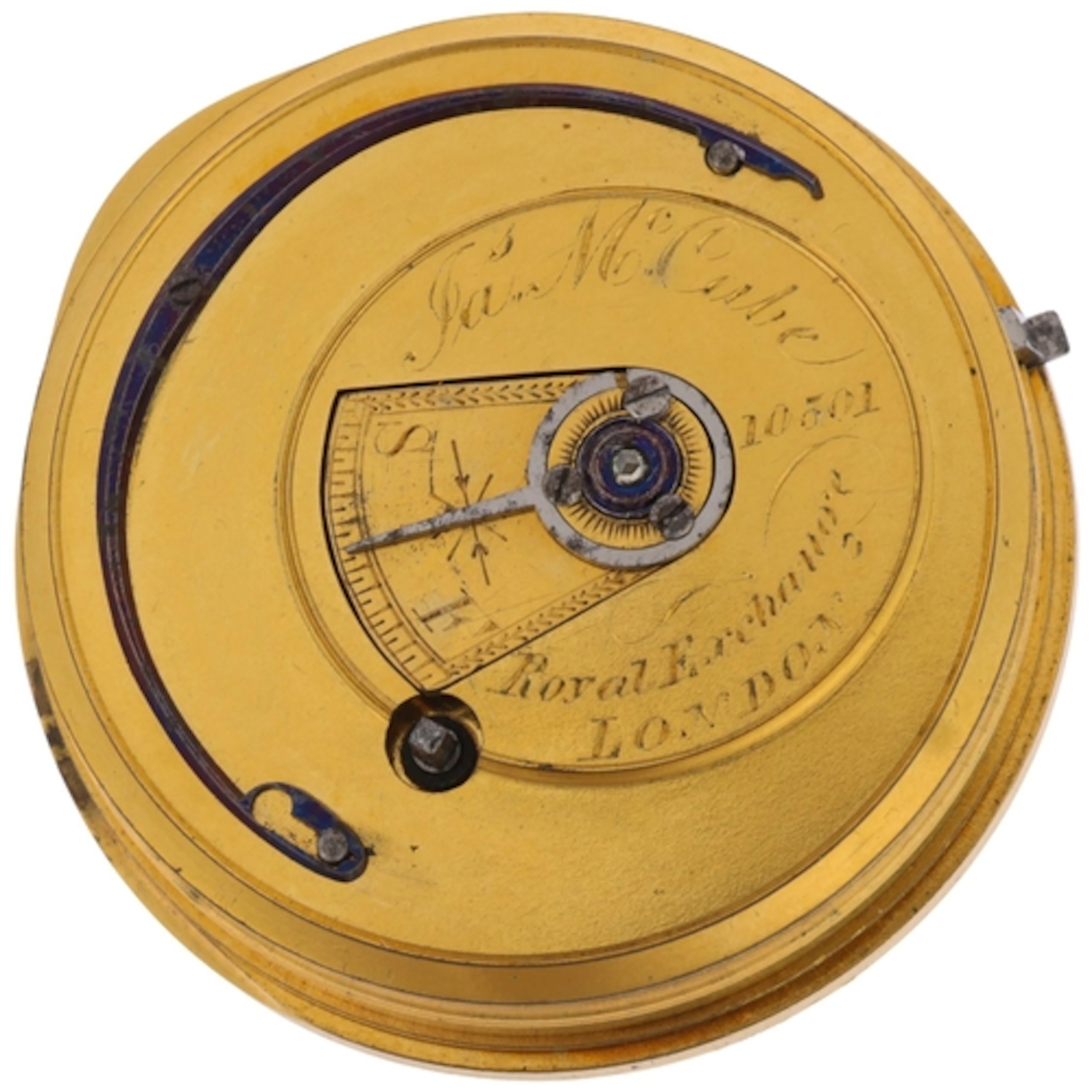 JAMES MCCABE - an early 19th century lever fusee pocket watc...