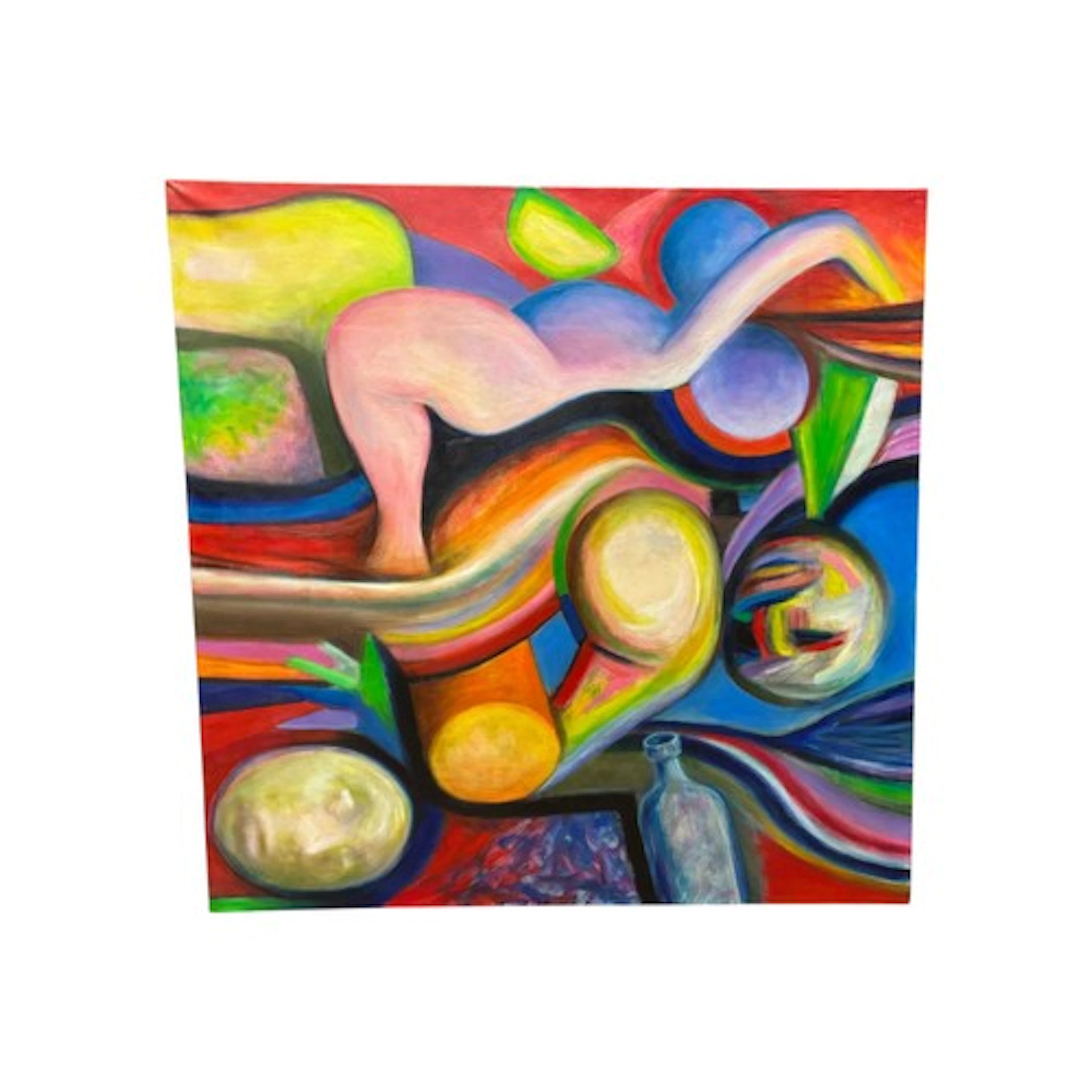 20th Century School - A large multi-dimensional abstract pa...
