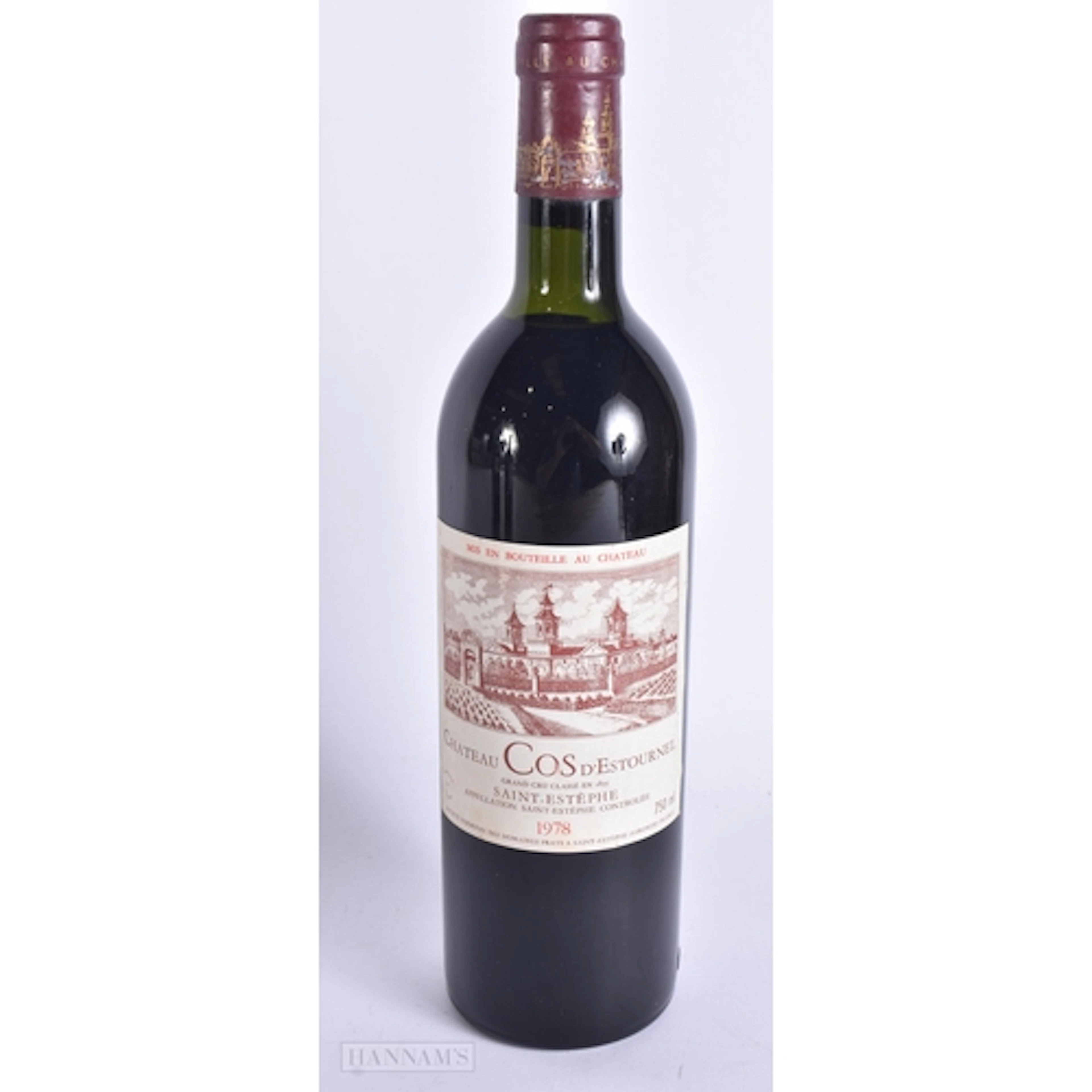 1978 CHATEAU COS D'ESTOURNEL. 2ND GROWTH BORDEAUX. 750ML. FI...