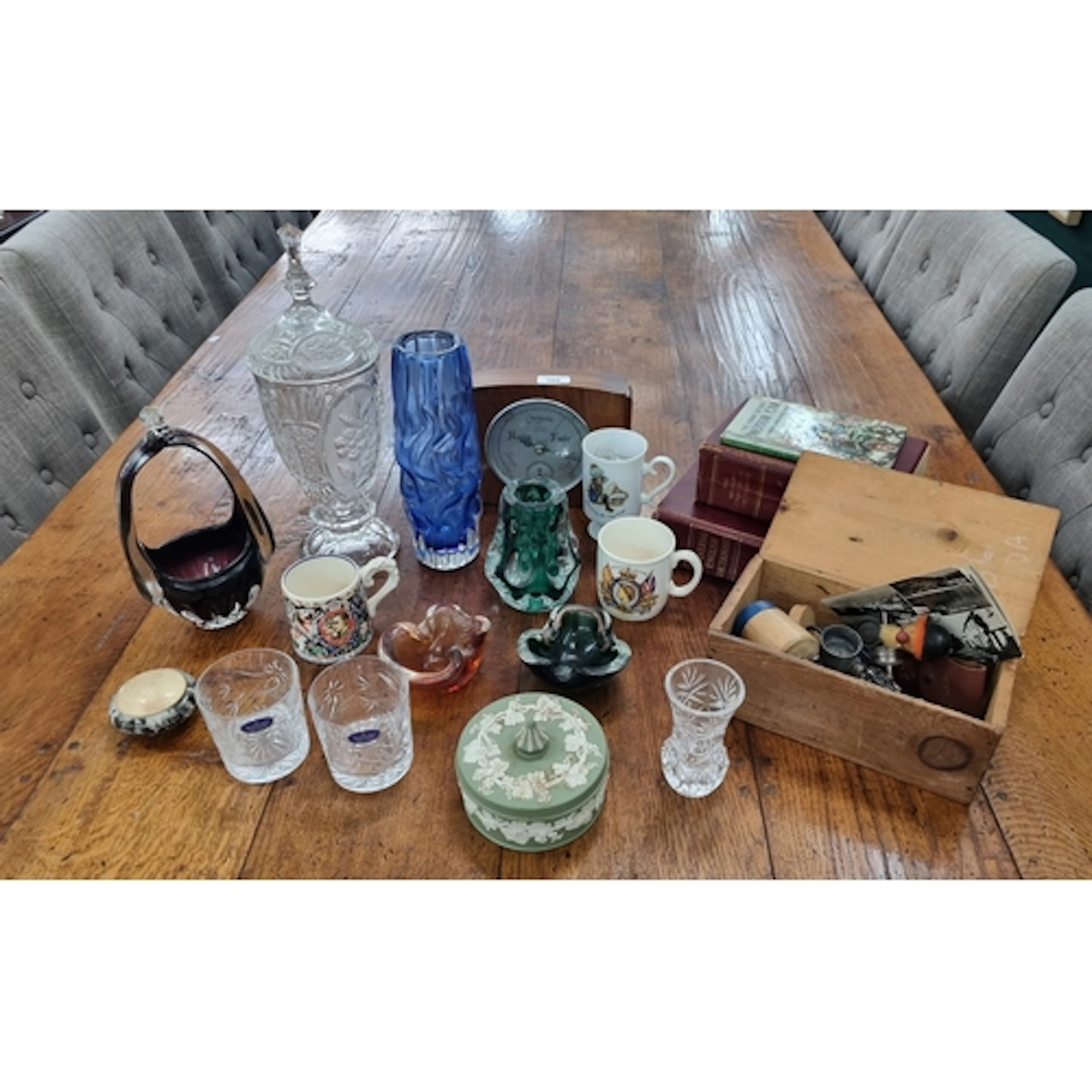 Collectables to include White friars and others designer gla...