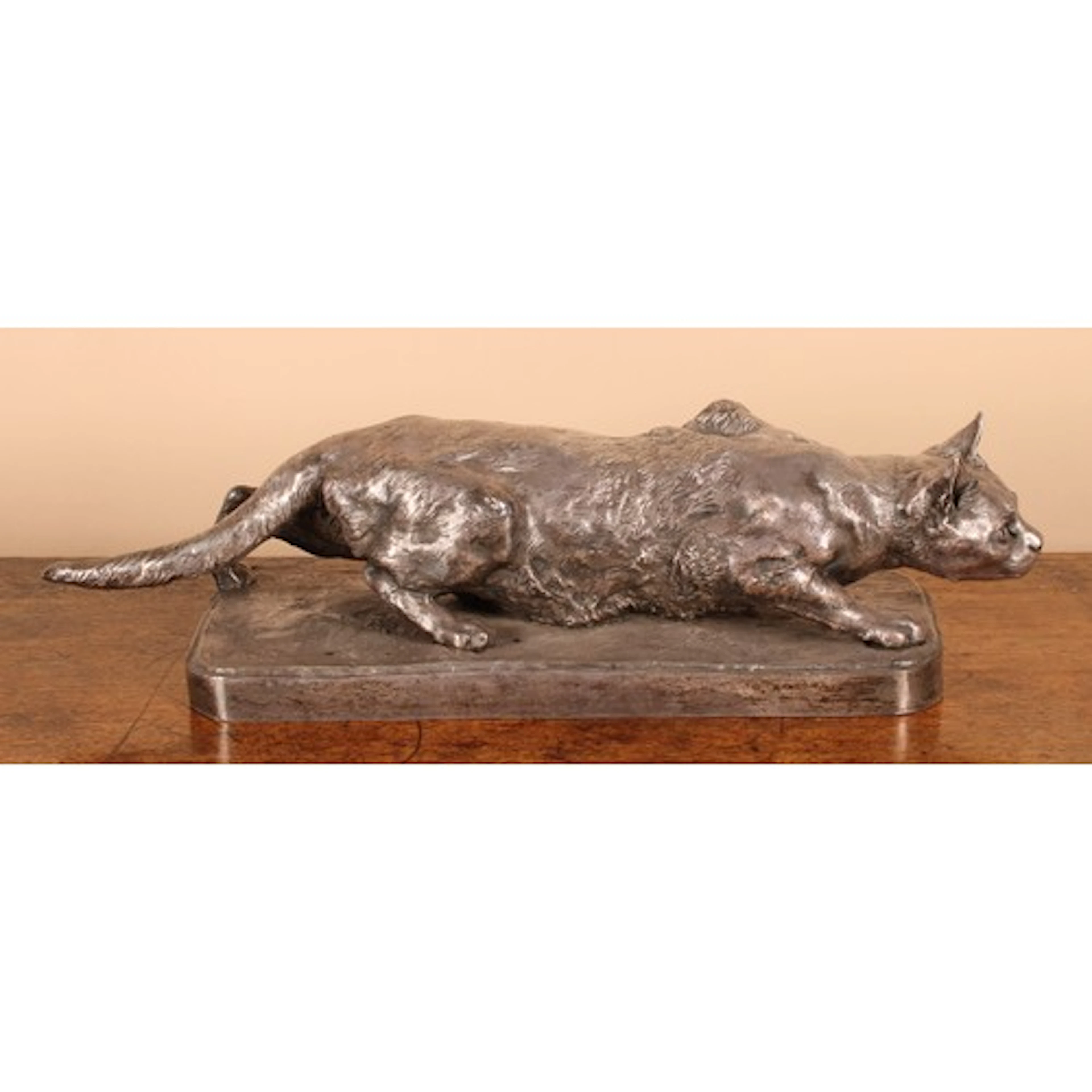 Mathilde Thomas-Soyer (1858–1940), after, a silvered animali...