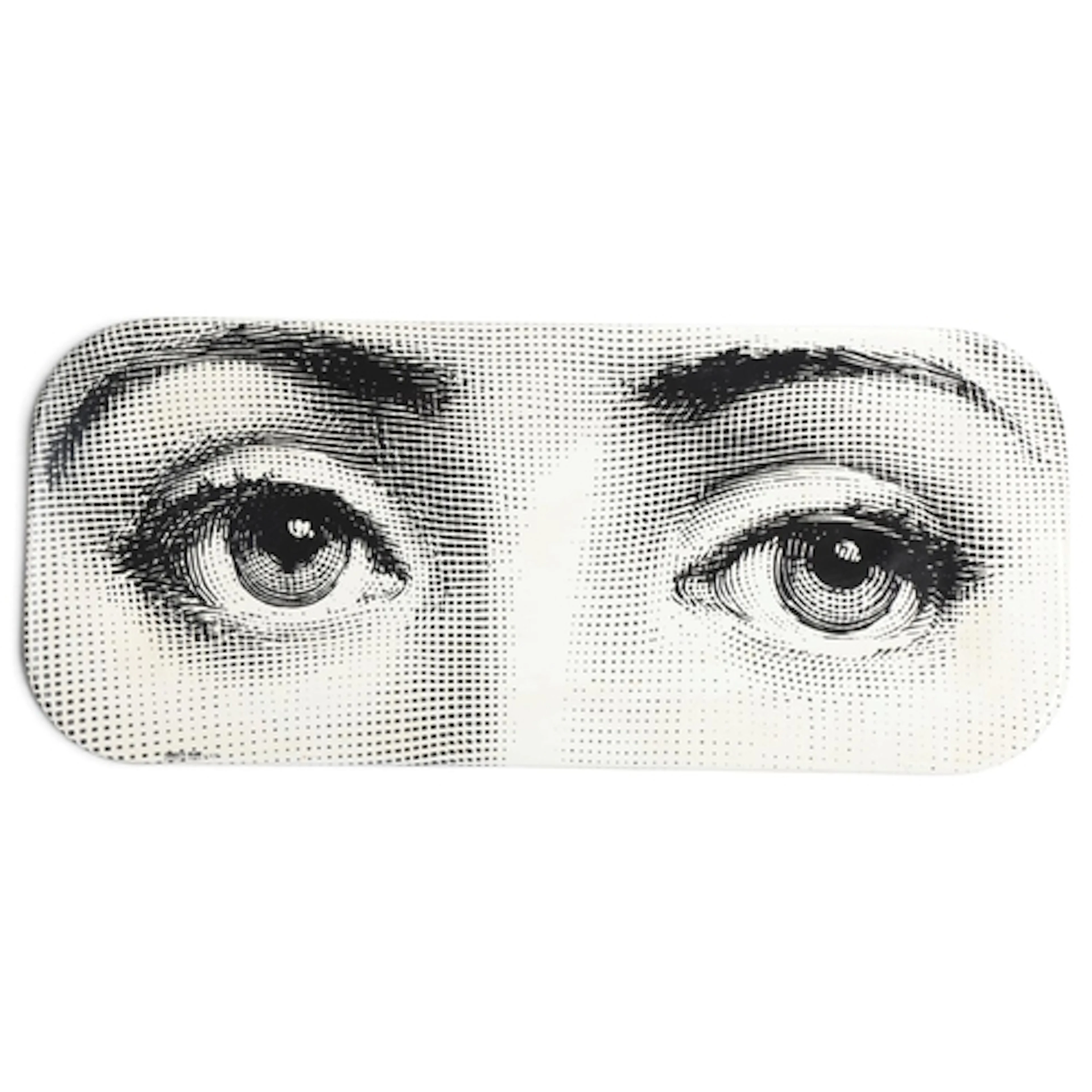 A Fornasetti lacquered bent plywood tray from the Tema e Var...