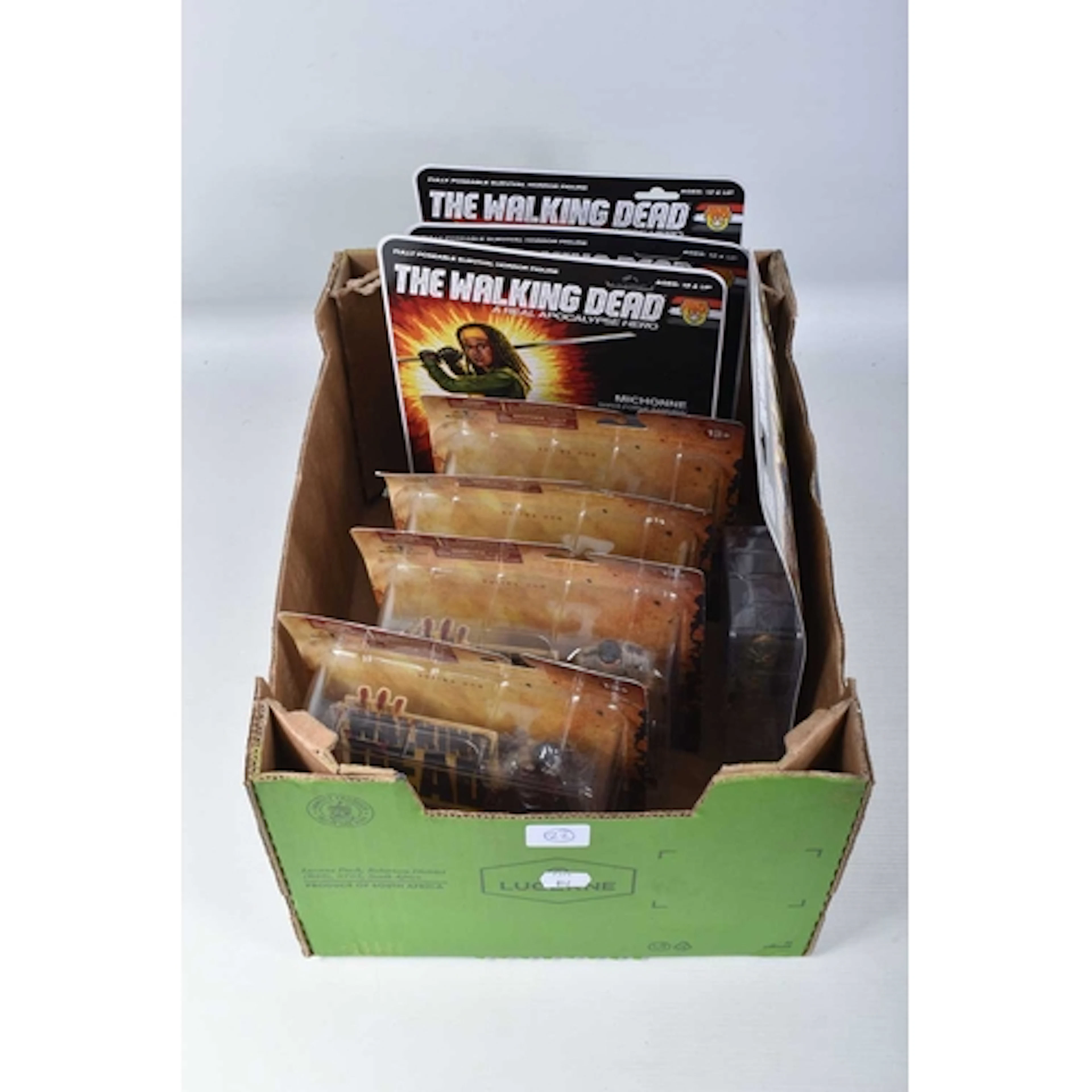 EIGHT CARDED SEALED BLISTER MCFARLANE TOYS THE WALKING DEAD ...