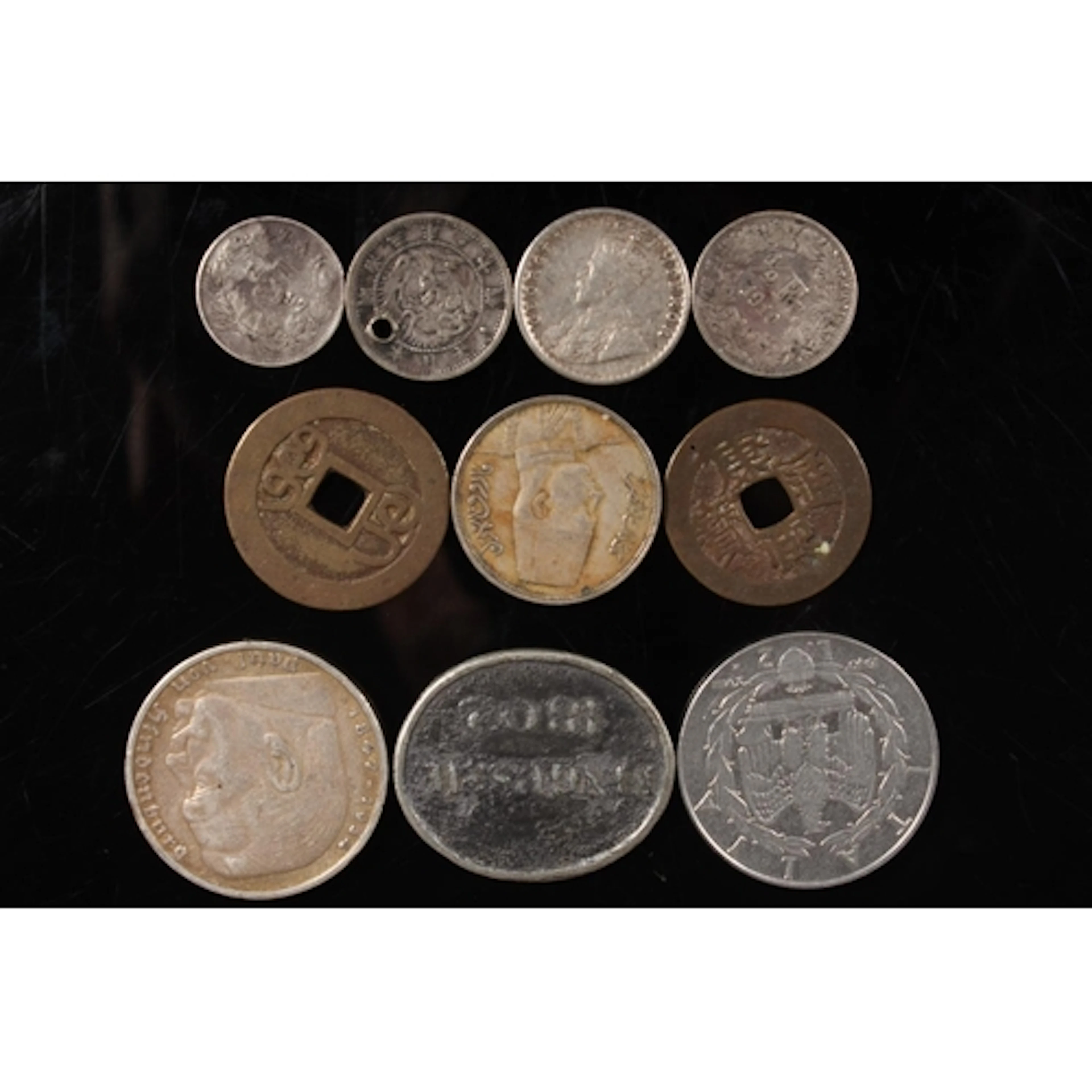 Coin collection to include GERMANY 5 Reichsmark 1936 Paul vo...