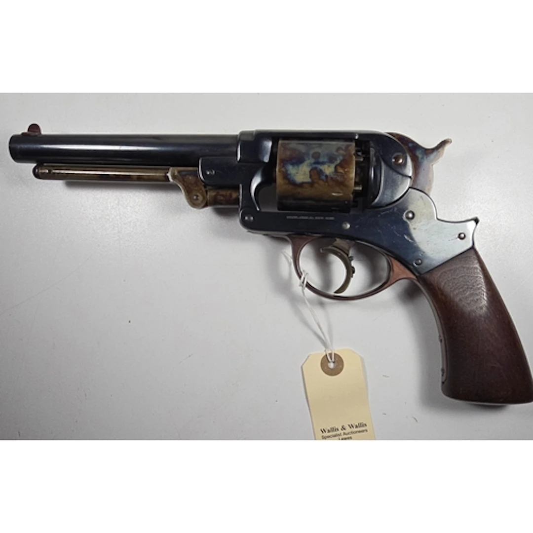 A 6-shot Starr Arms Co, double action percussion revolver, n...