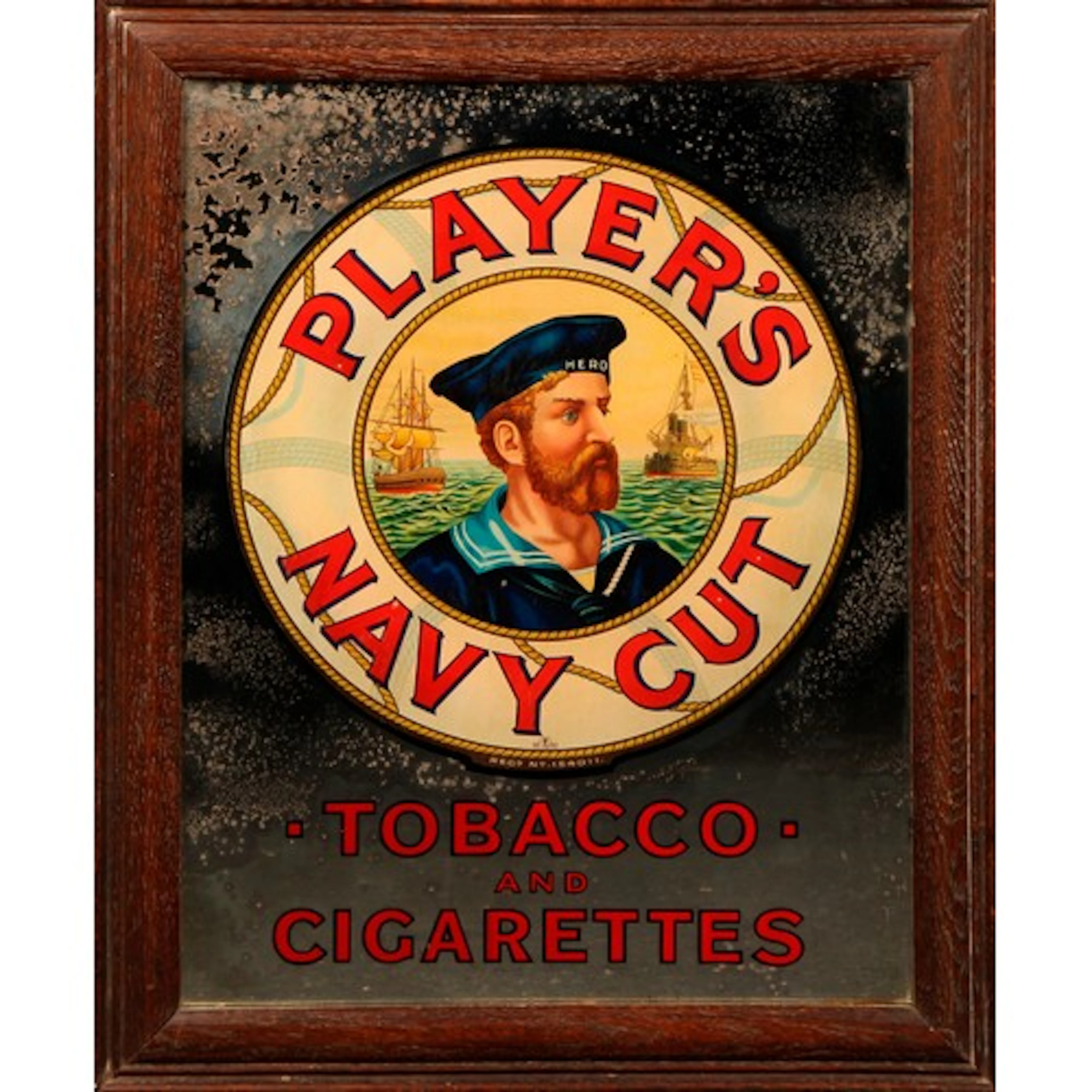 Advertising - Tobacco - an early 20th century rectangular pi...