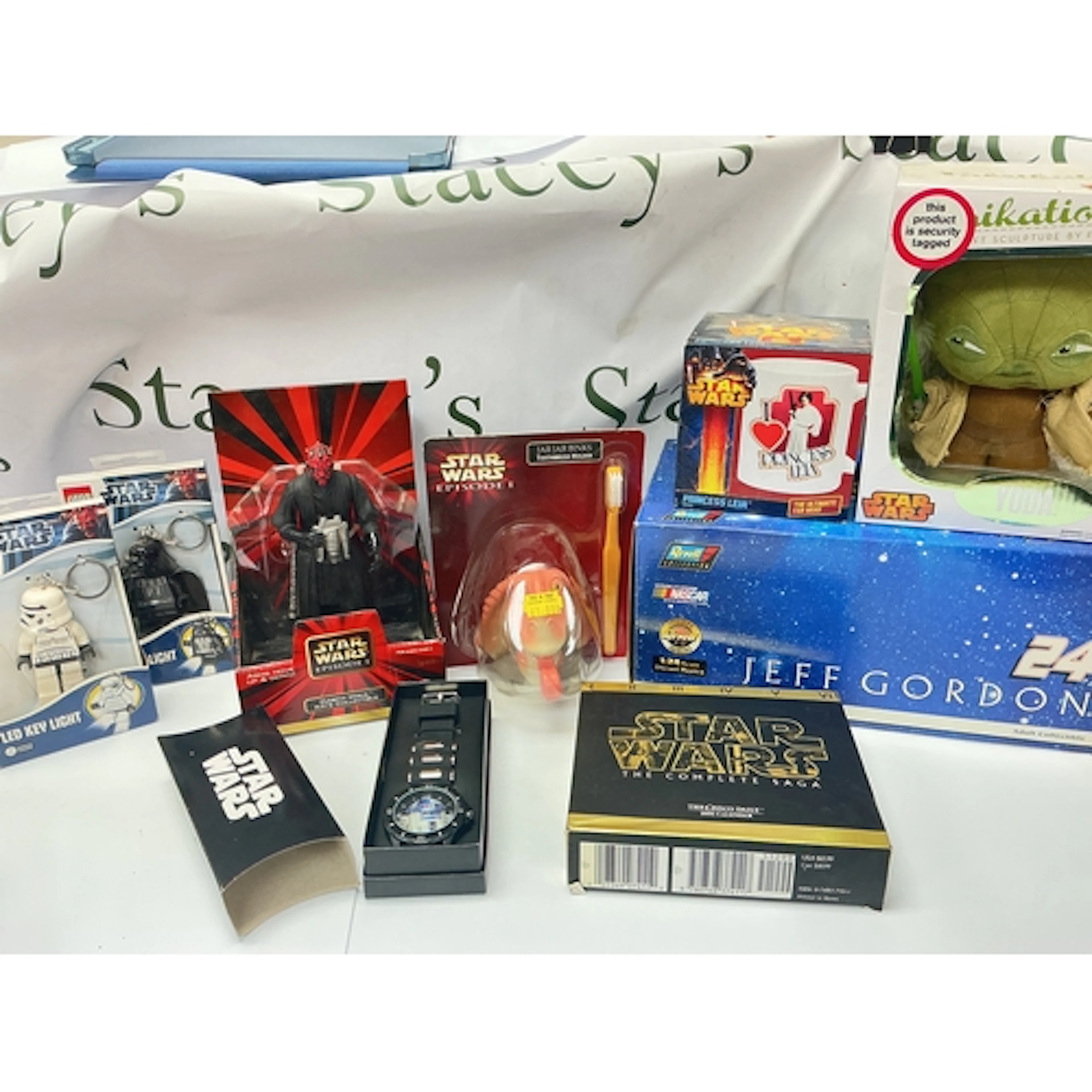 A Collection Of Various Star Wars Toys etc. No Reserve.