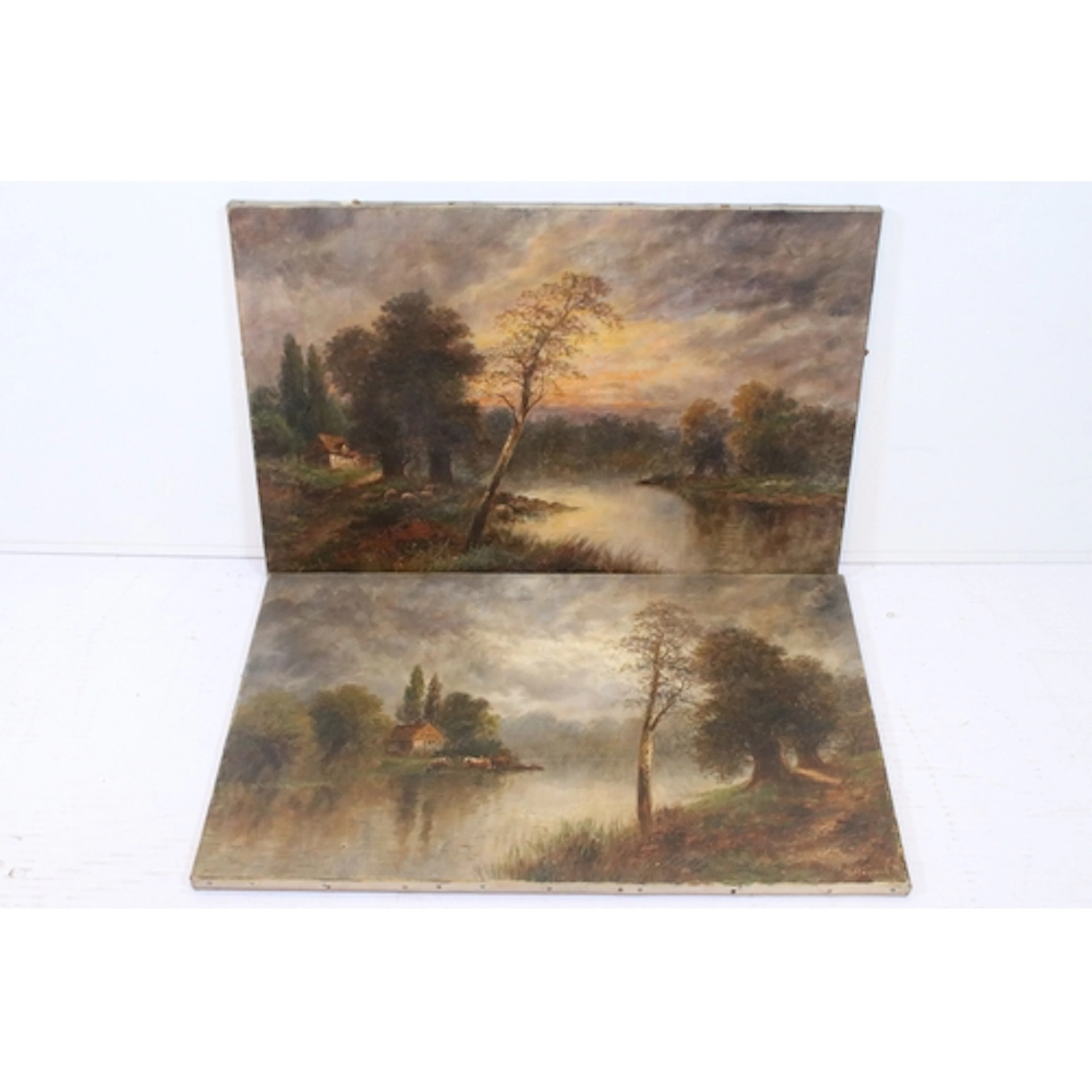 William Bayford (British School, 20th Century), pair of rive...