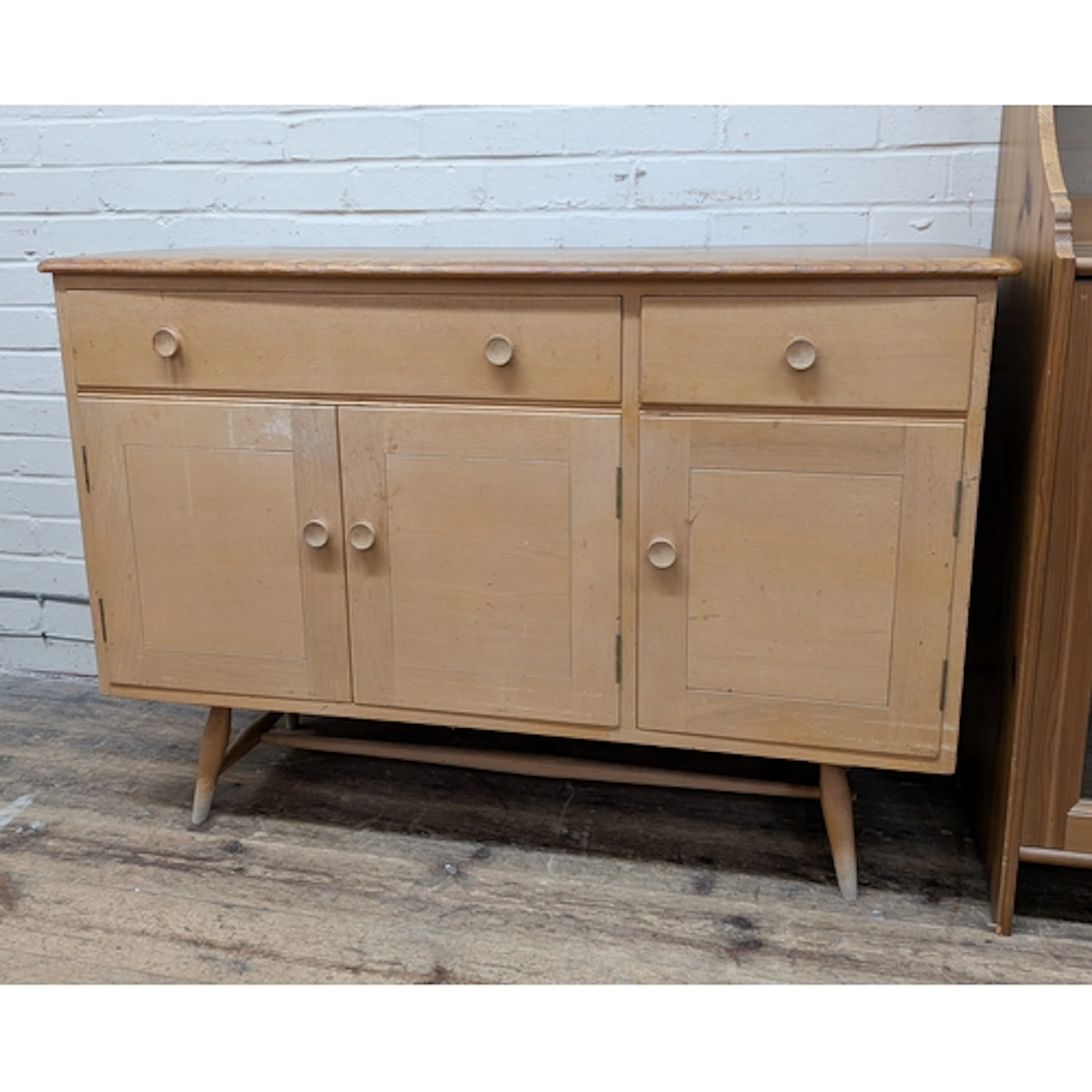 Ercol - a Windsor model 351 sideboard, four feet across