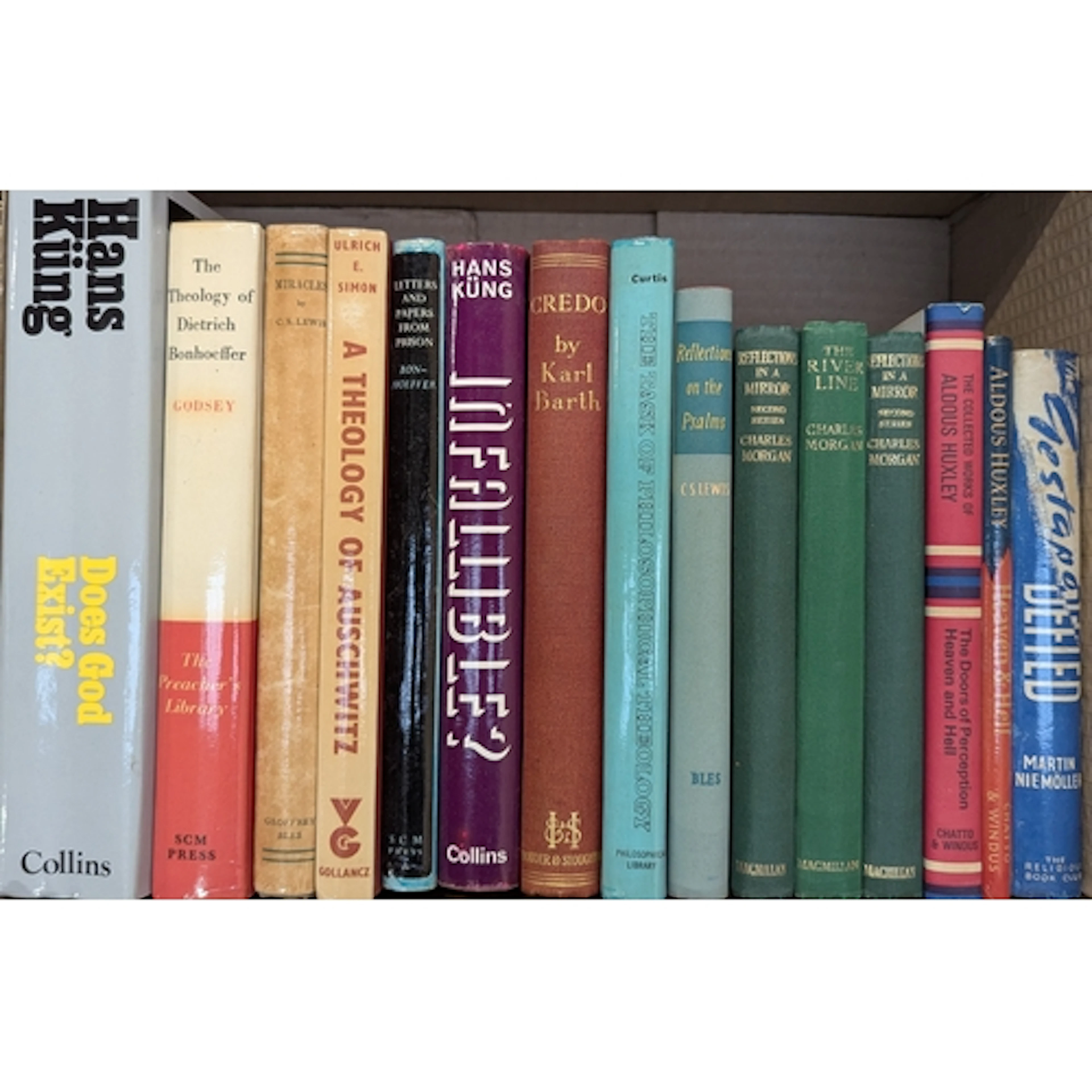 THEOLOGY and THEOLOGICAL DEBATE. To include C.S.LEWIS, 'Mira...