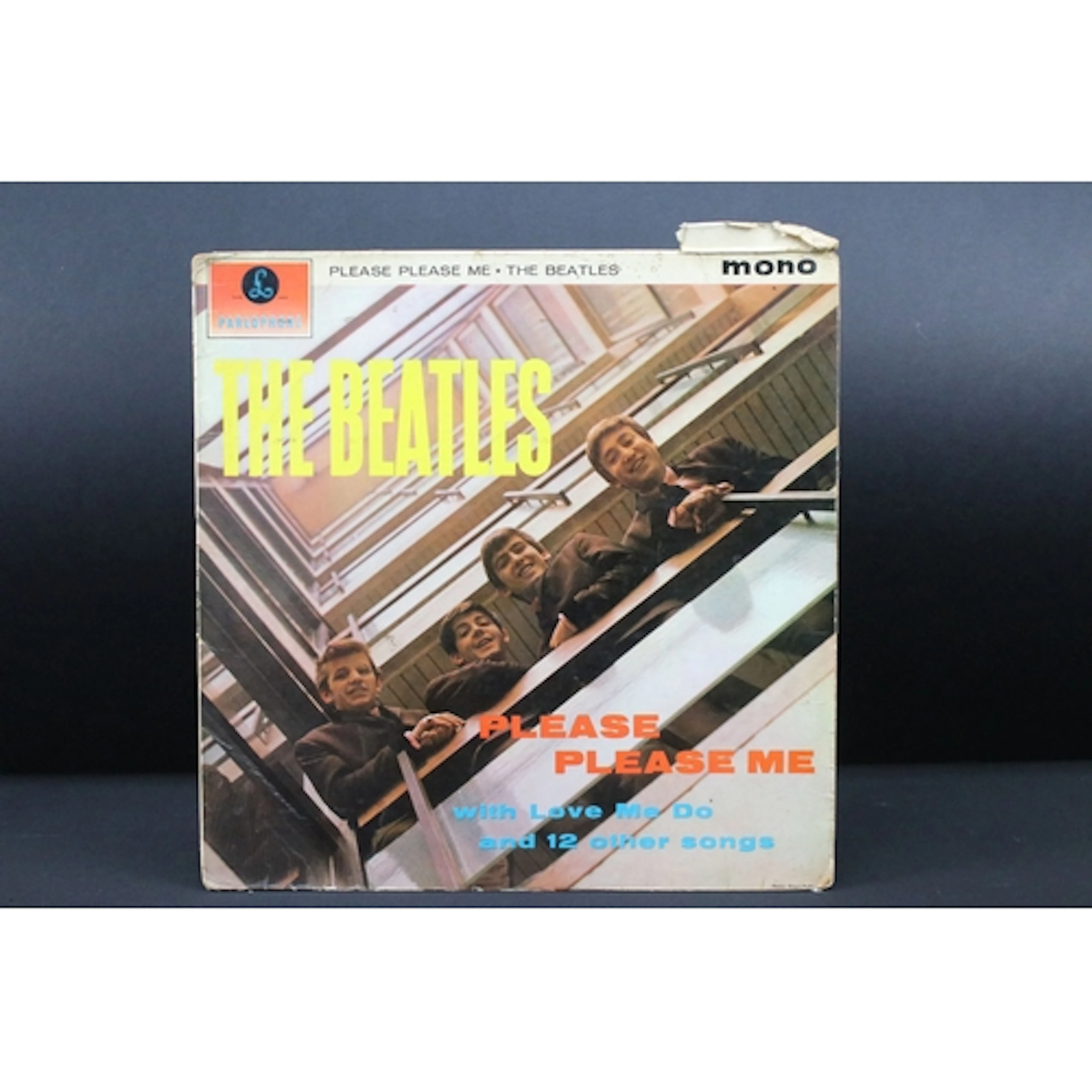 Vinyl - The Beatles - Please Please Me LP on Parlophone Reco...