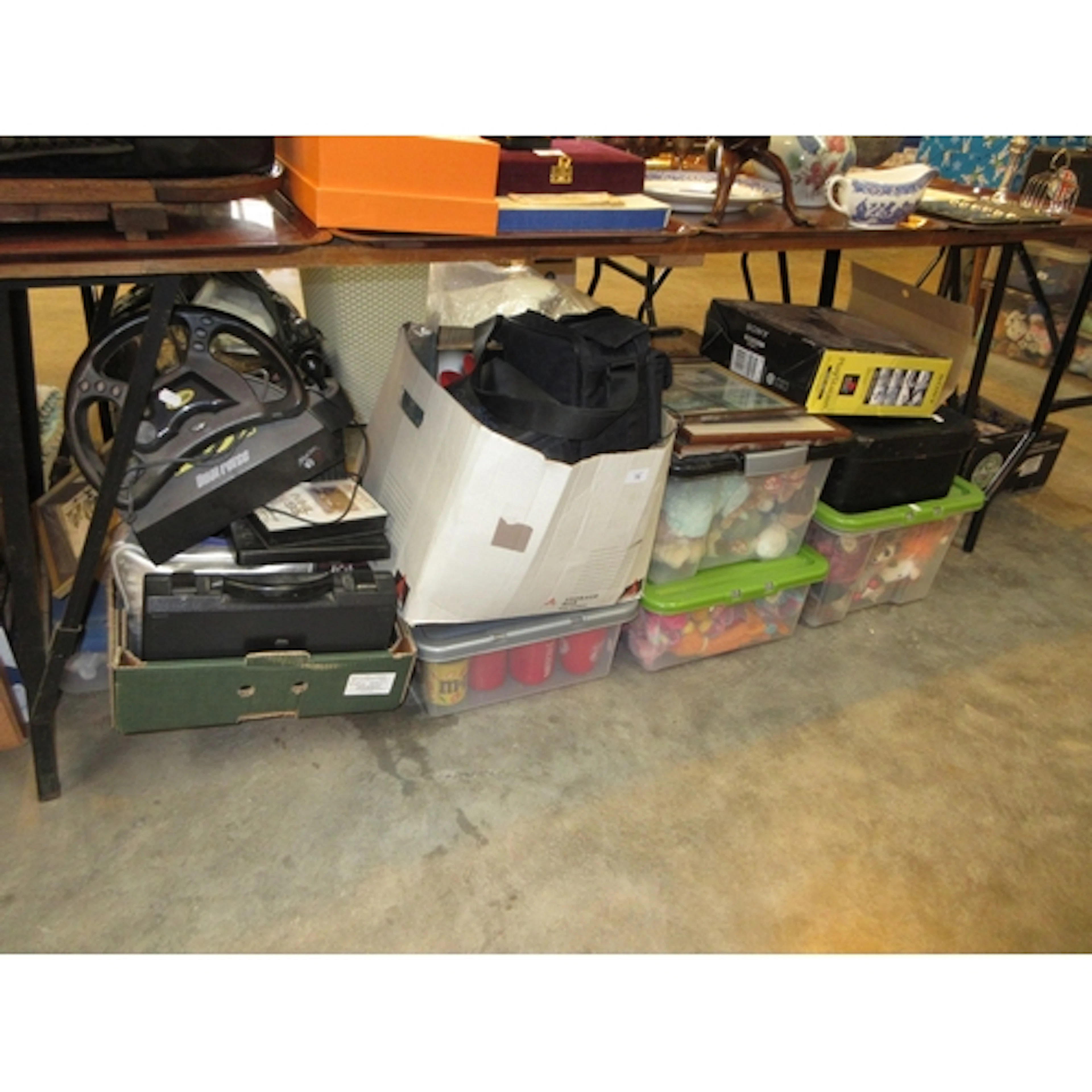 Collection of Ty Beanie Toys, Playstation and Other Accessor...