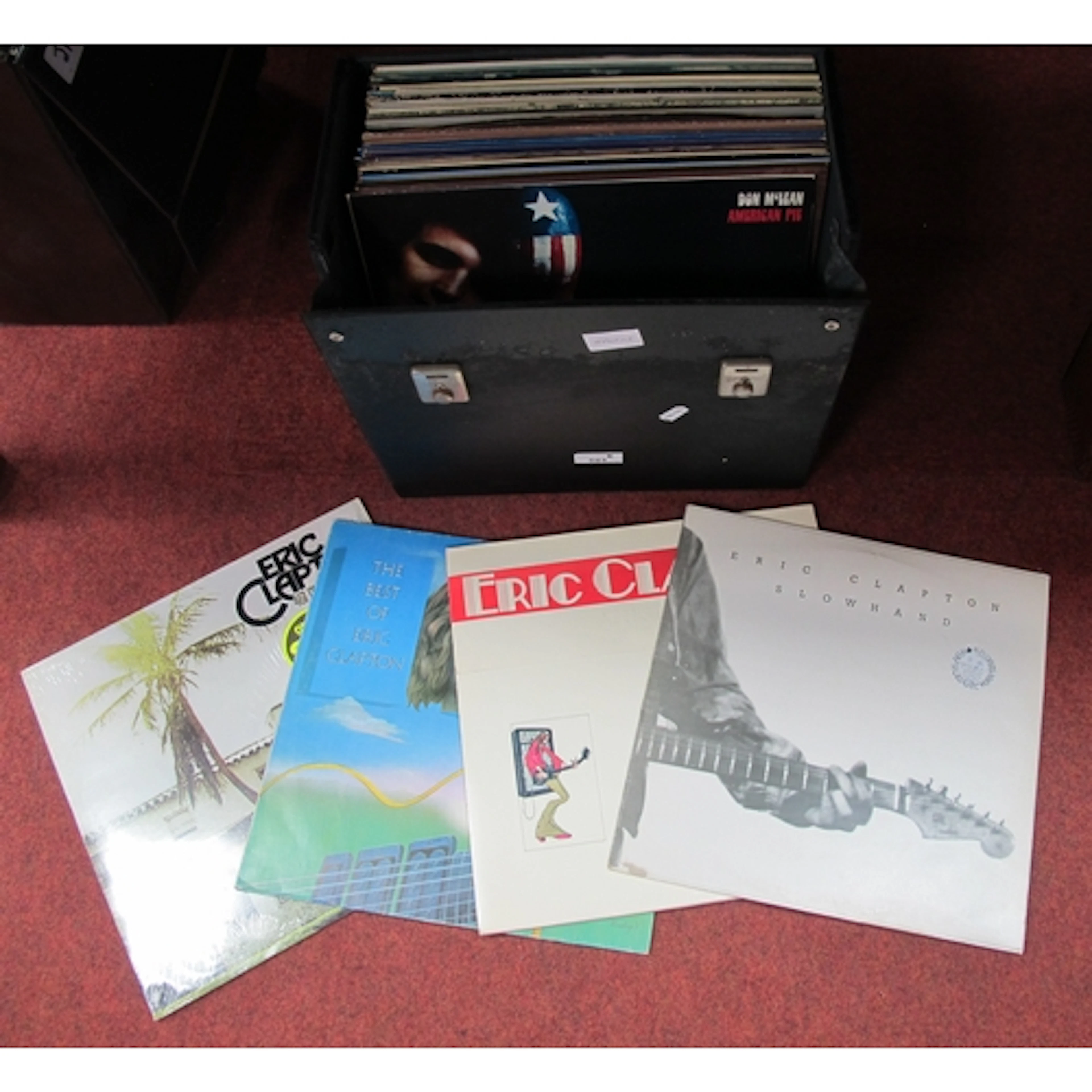 Rock & Pop LPs, over thirty albums, mainly 1970s, artists to...
