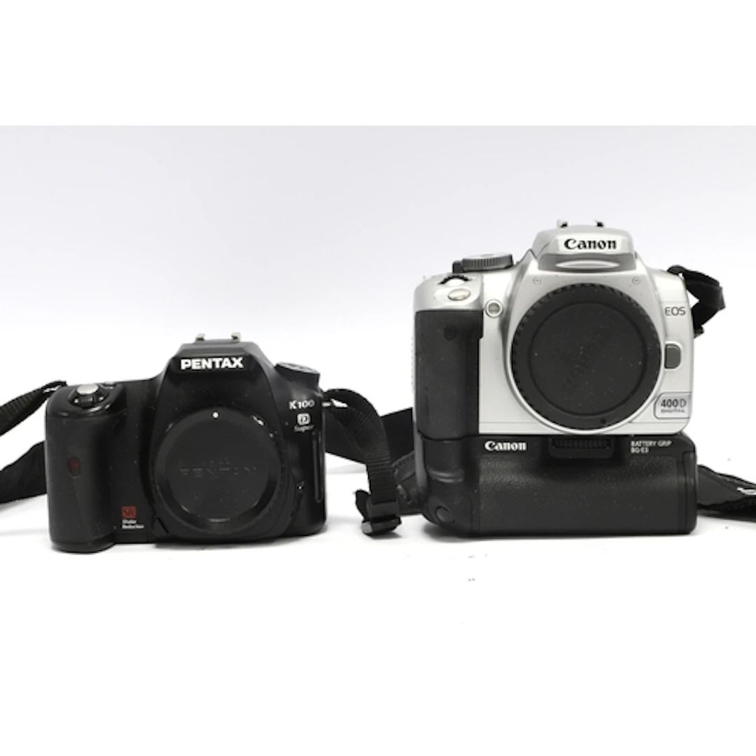 Canon EOS 400D Digital DSLR Camera Body together with a Pent...